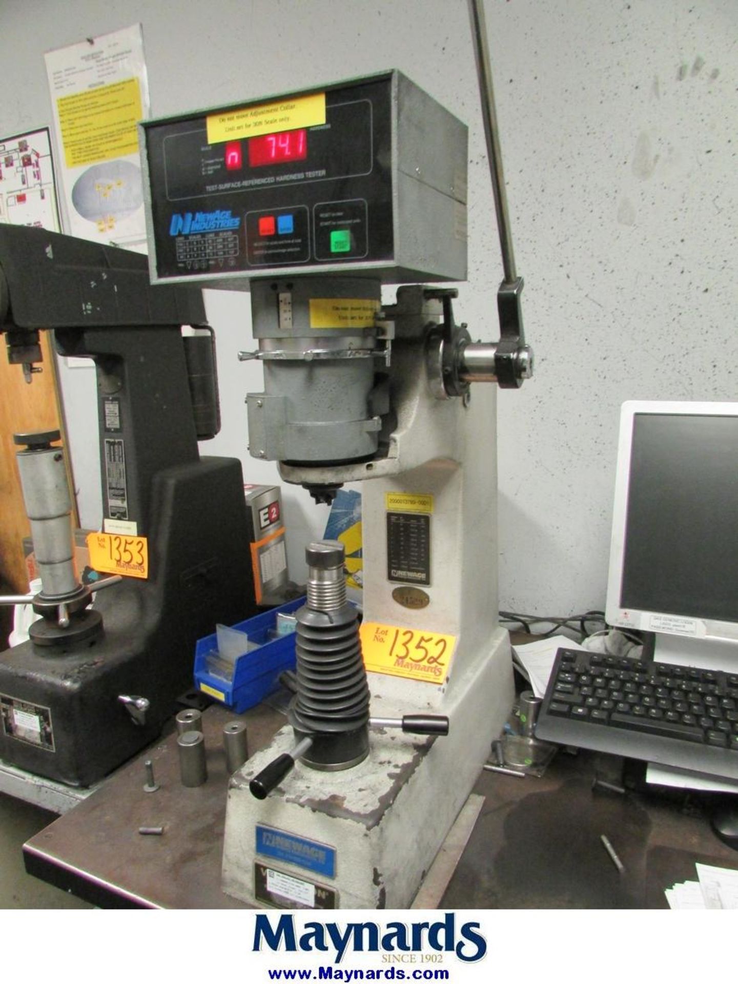 New Age Industries Test Surface Reference Hardness Tester - Image 4 of 8