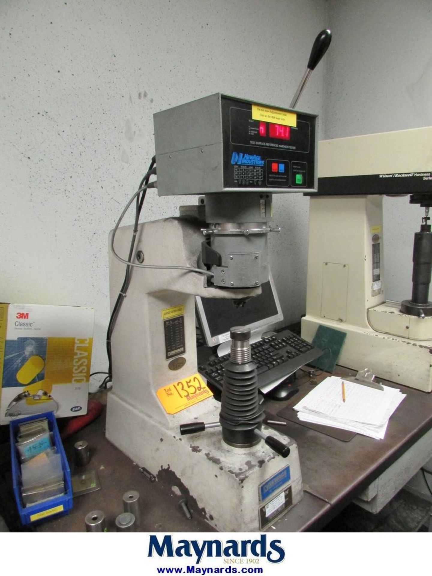 New Age Industries Test Surface Reference Hardness Tester