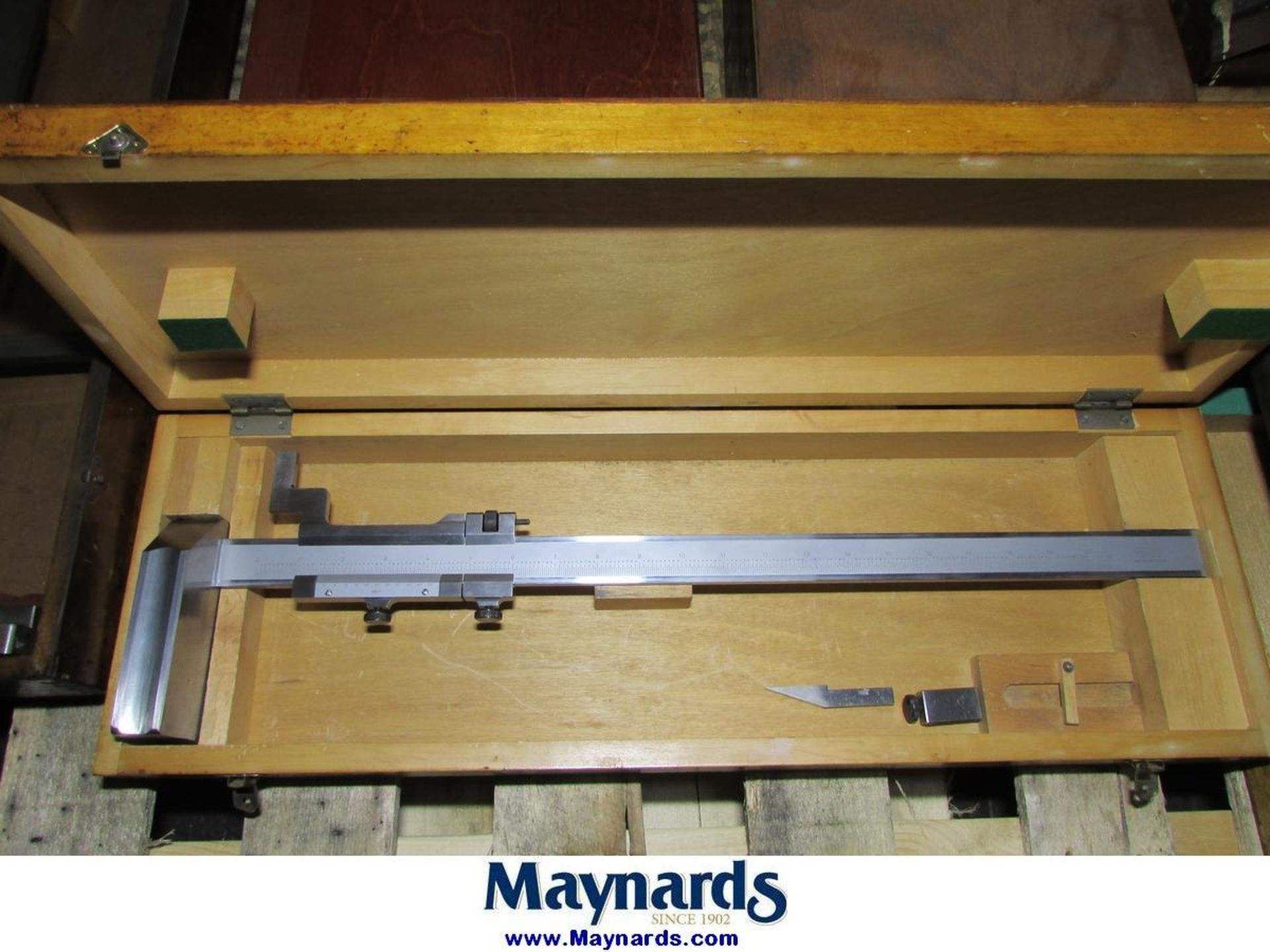 Pallet of Assorted Height Gages and 50" Vernier Caliper - Image 6 of 8