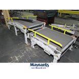 Roach Conveyors (2) 30" Powered Belt Conveyor Sections