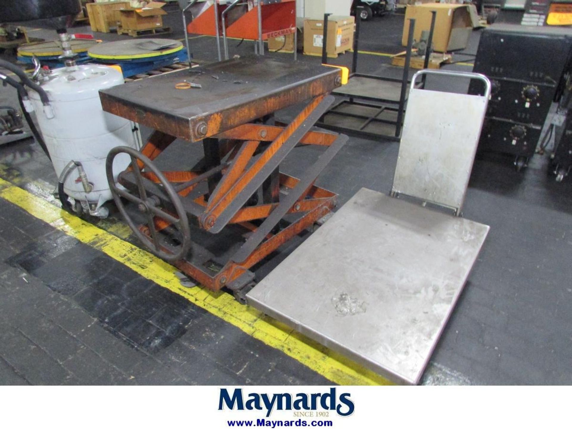 (2) Scissor Lift Carts