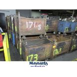 (50) 40"x20"x22" Rolling Stackable Steel Bins