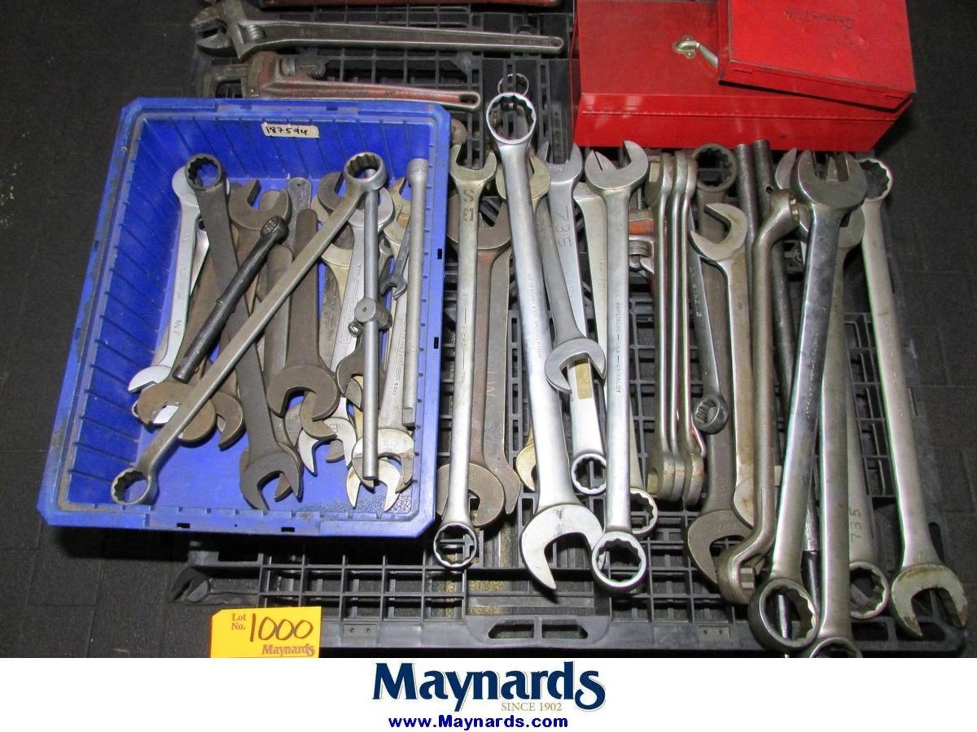 Pallet of Assorted Wrenches and Hand Tools - Image 2 of 4