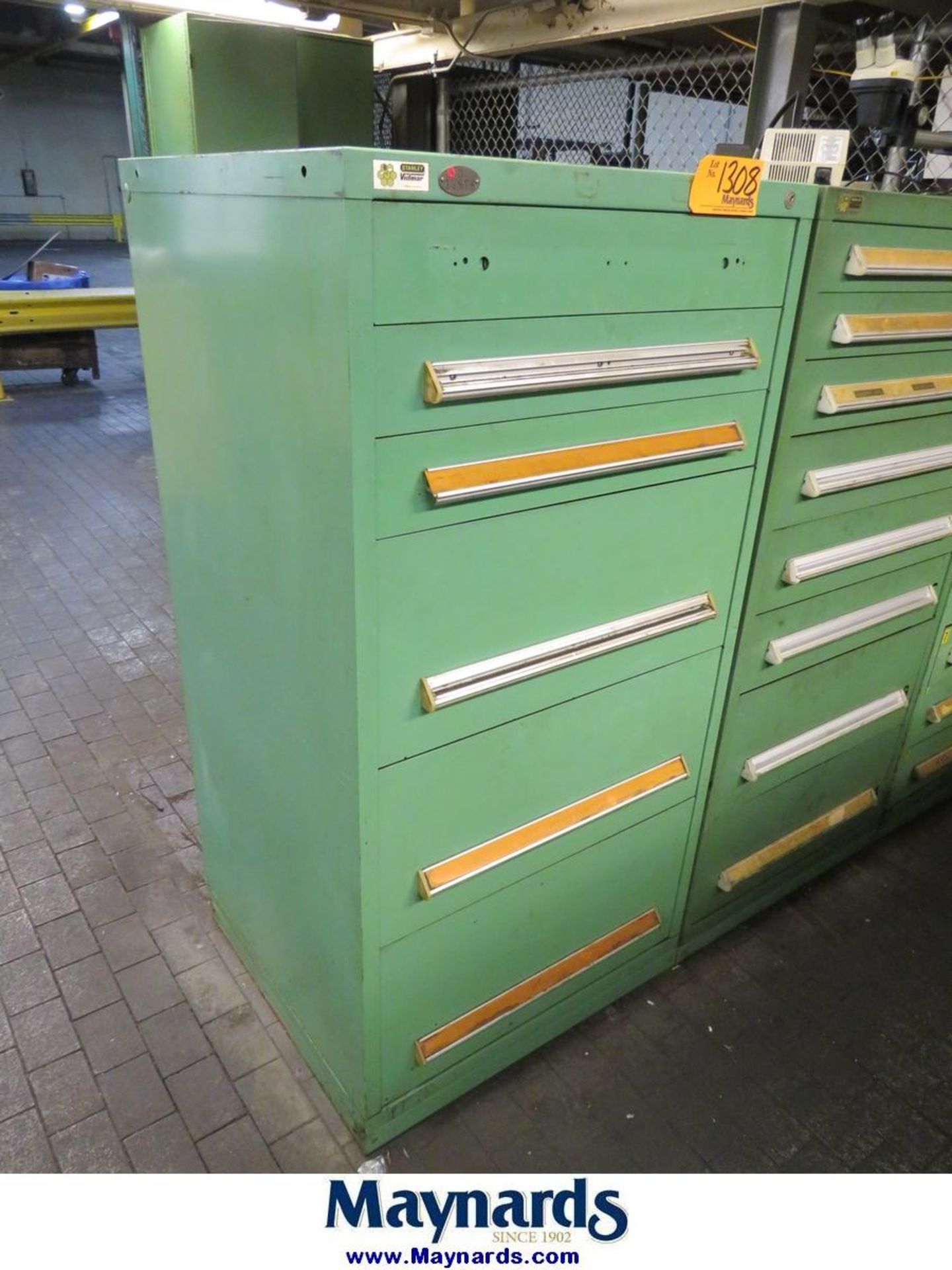 Stanley Vidmar 6-Drawer Parts Cabinet