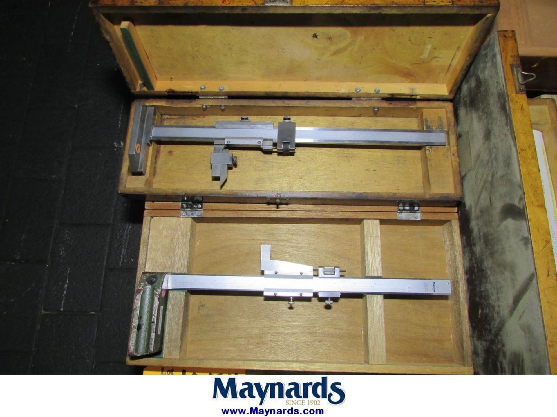 Pallet of Assorted Height Gages and 50" Vernier Caliper - Image 2 of 8