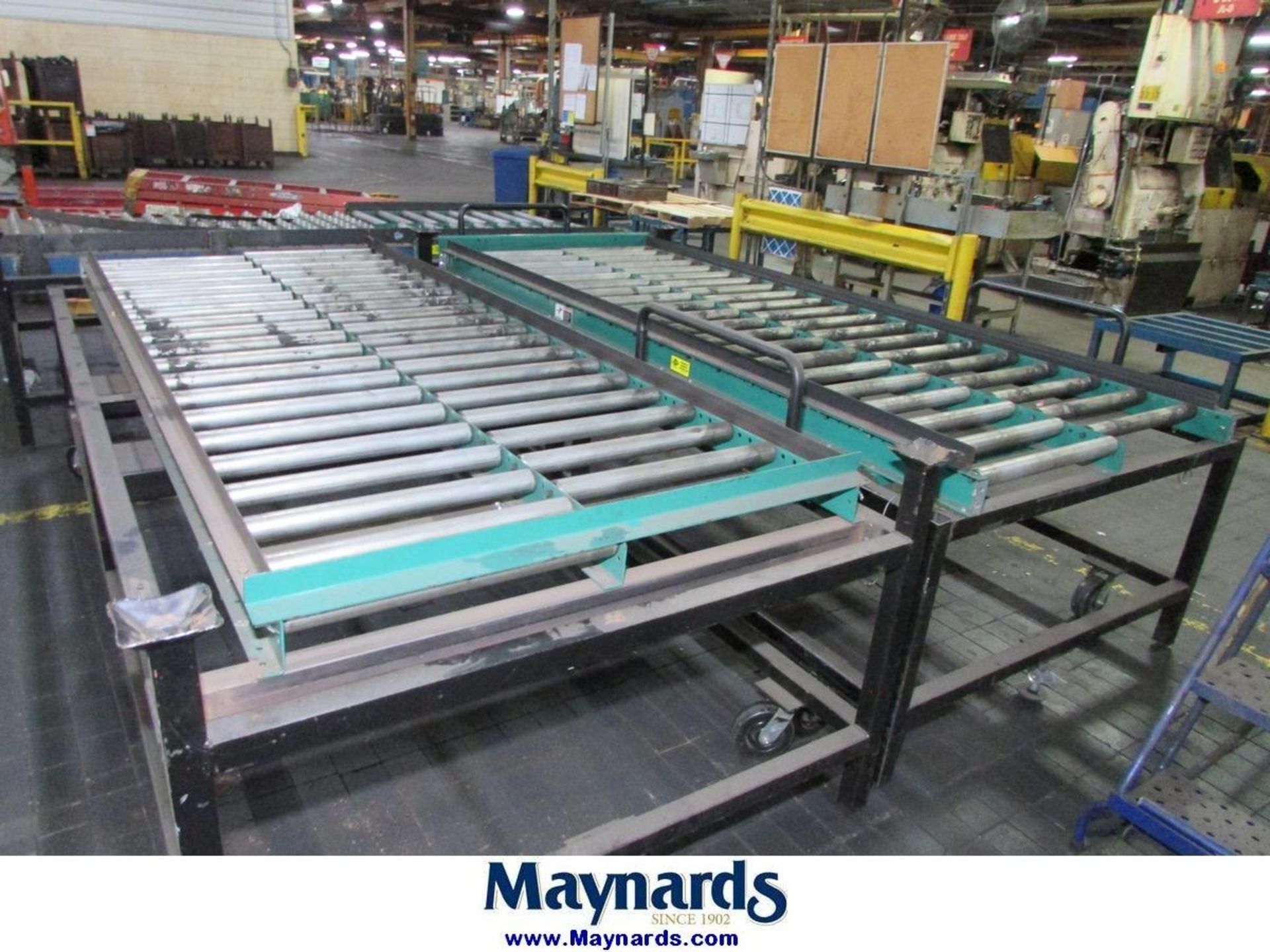 Automated Conveyor Systems (3) 120"x45" Roller Conveyor Sections - Image 2 of 5