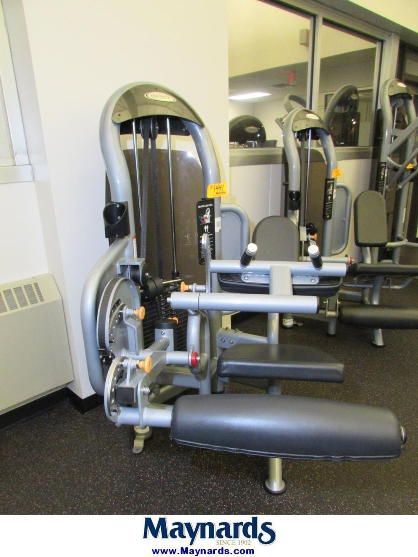 2015 Matrix 250-Lb. Seated Leg Curl Exercise Machine - Image 3 of 6