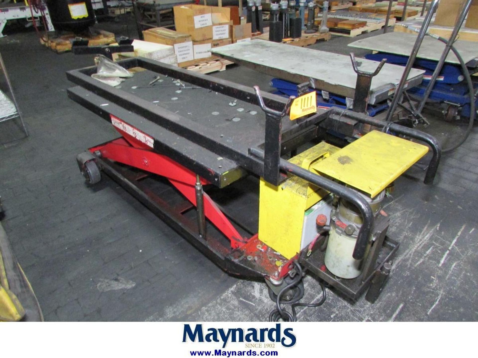 1500-Lb. 48"x24" Electric Hydraulic Lift Table Cart - Image 2 of 4