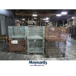 Lot of (44) Collapsible Wire Baskets