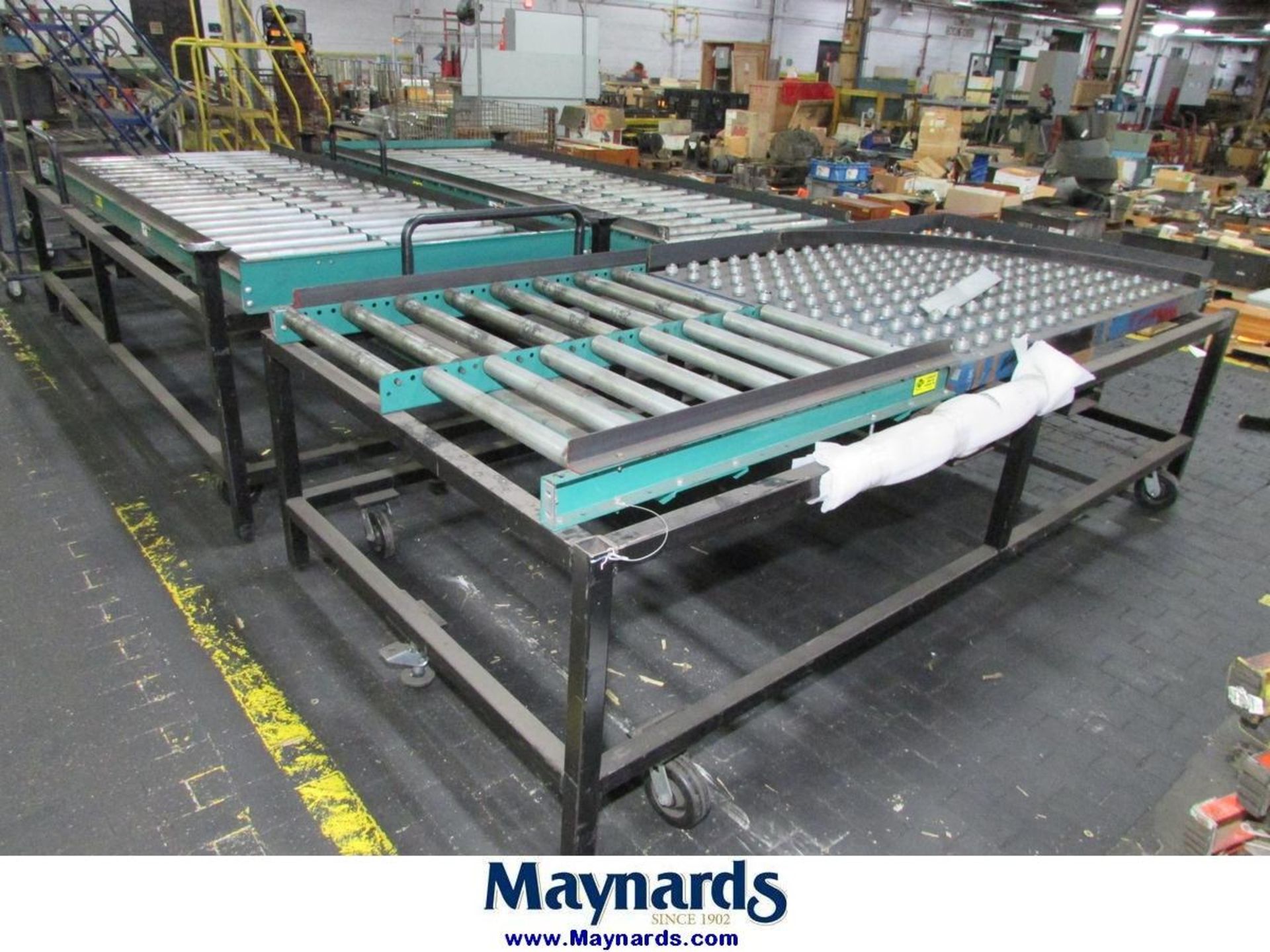 Automated Conveyor Systems (3) 120"x45" Roller Conveyor Sections - Image 4 of 5