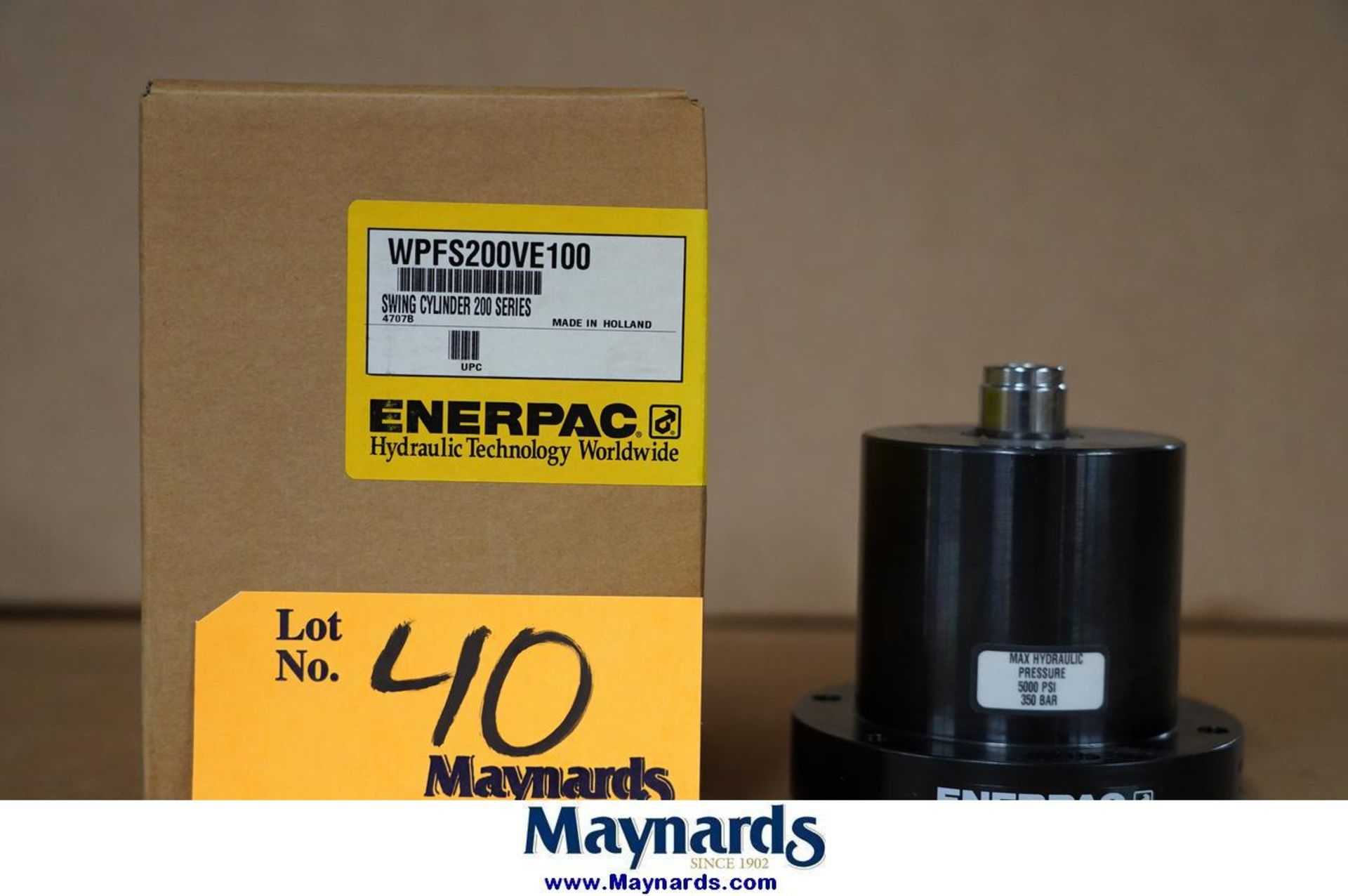 Enerpac WPFS200VE100 Swing Cylinder