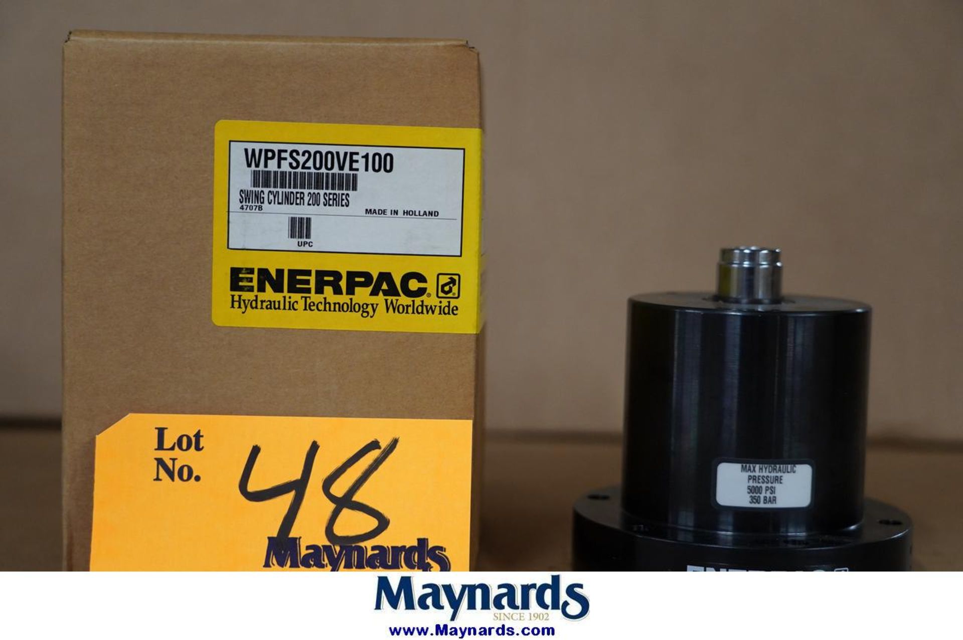 Enerpac WPFS200VE100 Swing Cylinder