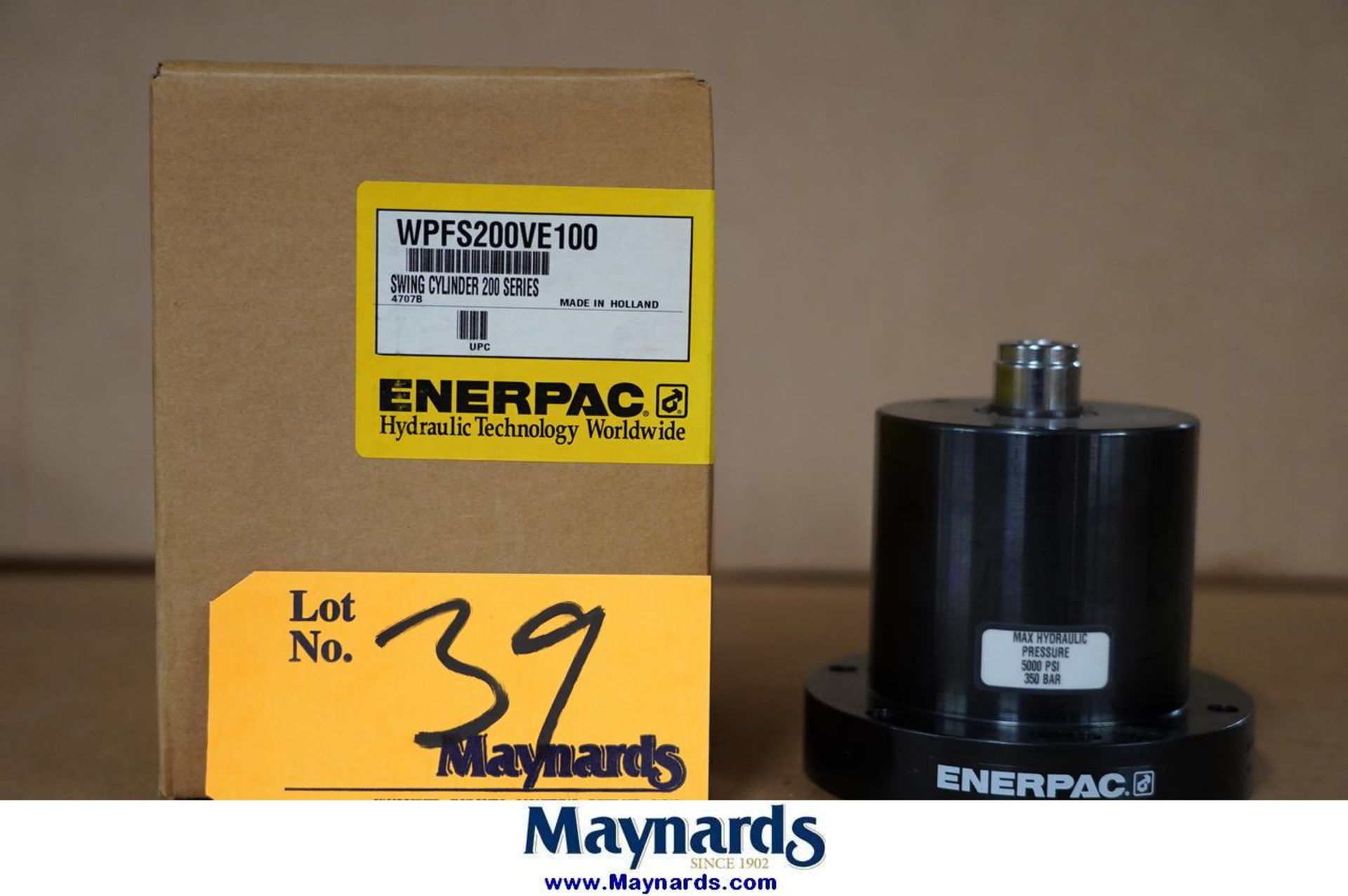 Enerpac WPFS200VE100 Swing Cylinder