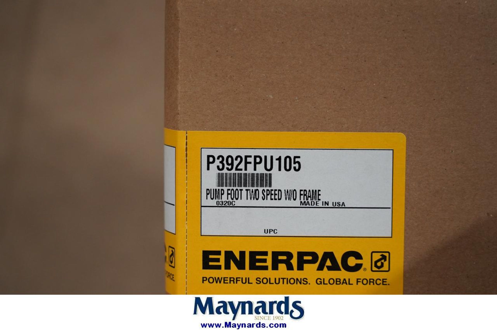 Enerpac P392FPU105 Two Speed Foot Pump - Image 3 of 3