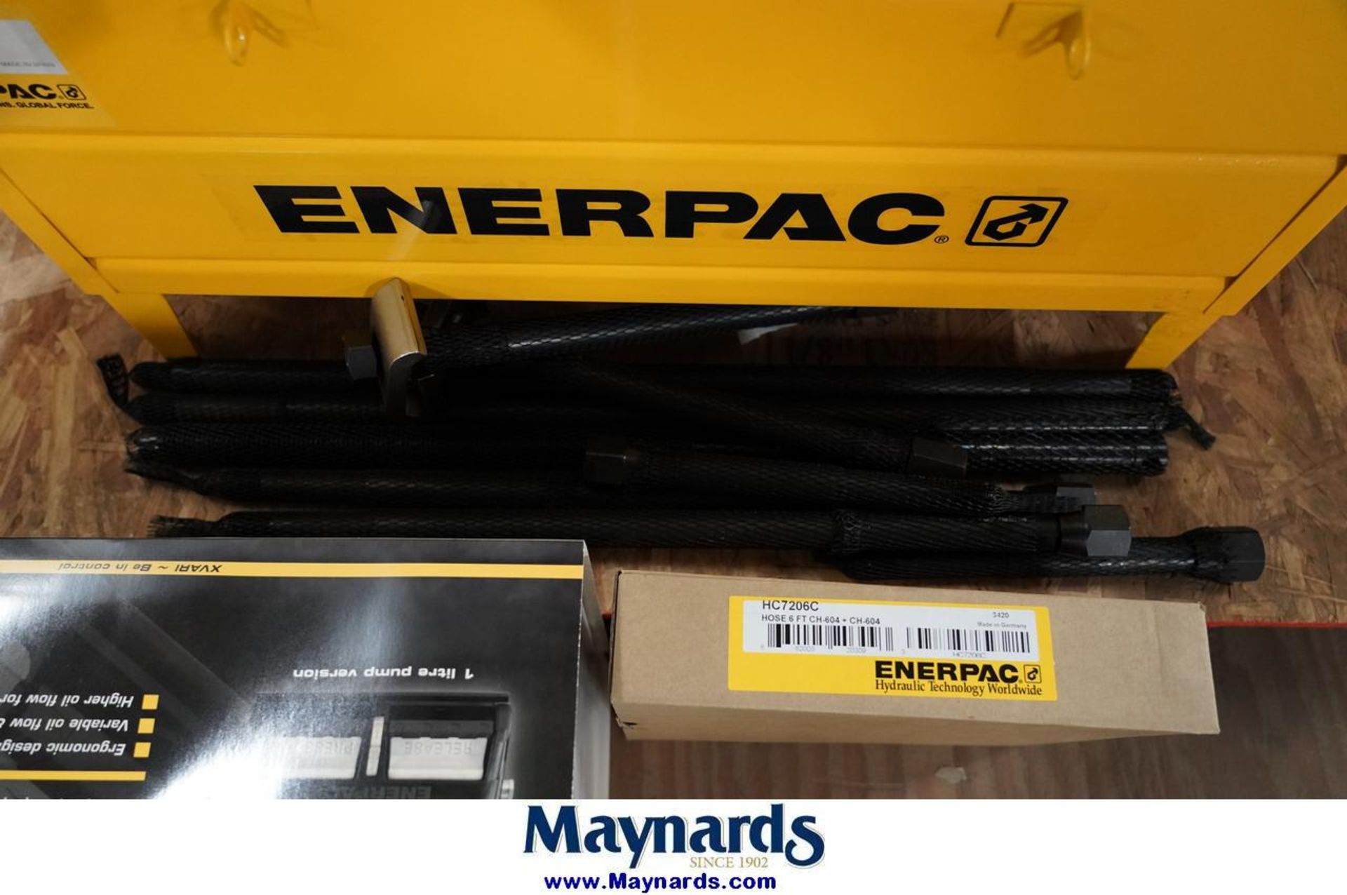 Enerpac BHP261G 12 Ton Hydraulic Cross Bearing Puller Set - Image 14 of 15