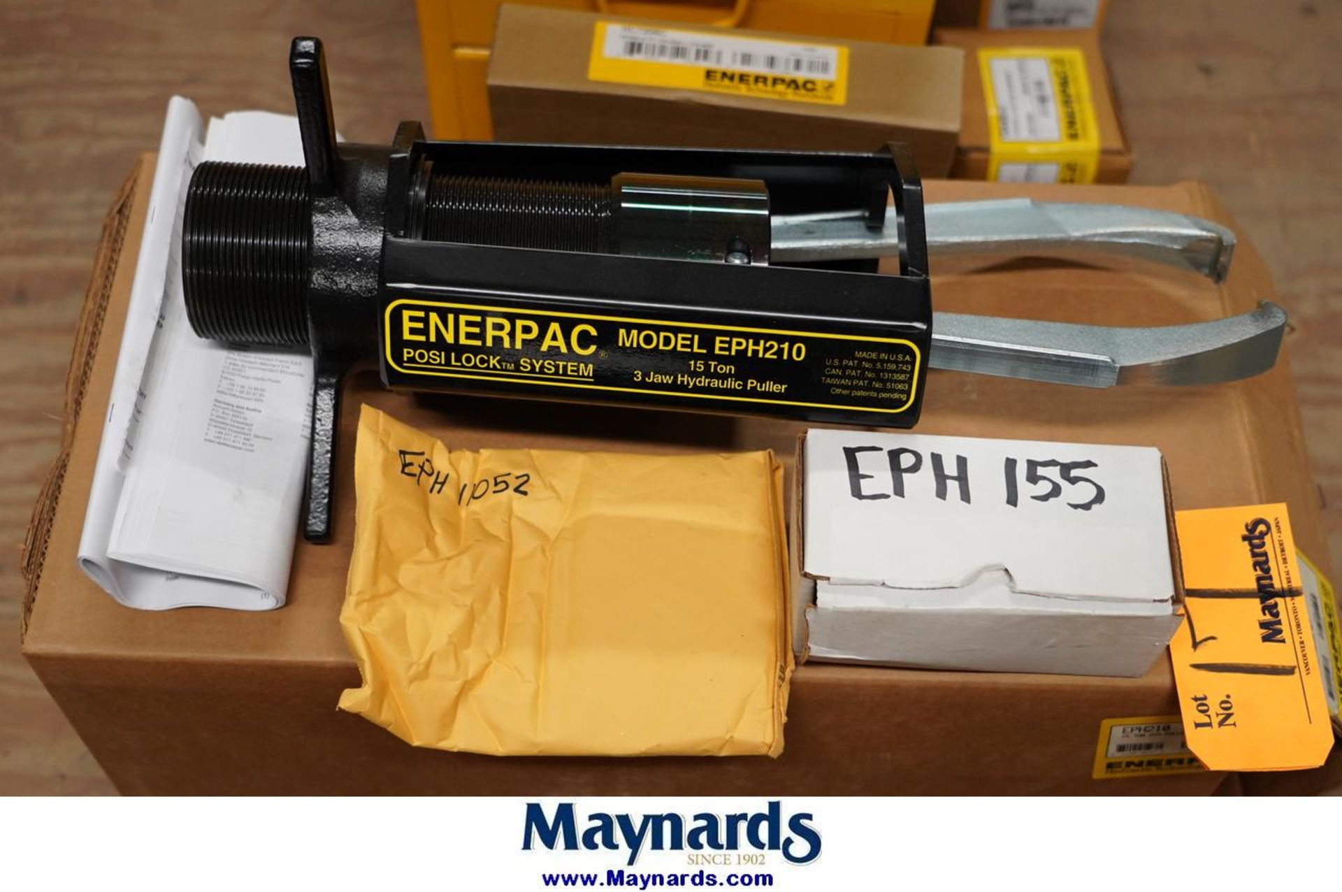 Enerpac EPH210 15 Ton 2 Jaw Hydraulic Puller