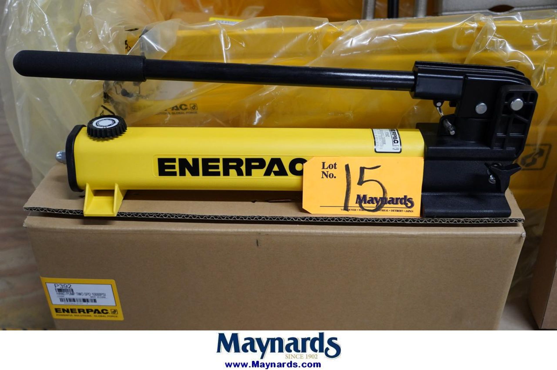 Enerpac BHP261G 12 Ton Hydraulic Cross Bearing Puller Set - Image 14 of 14