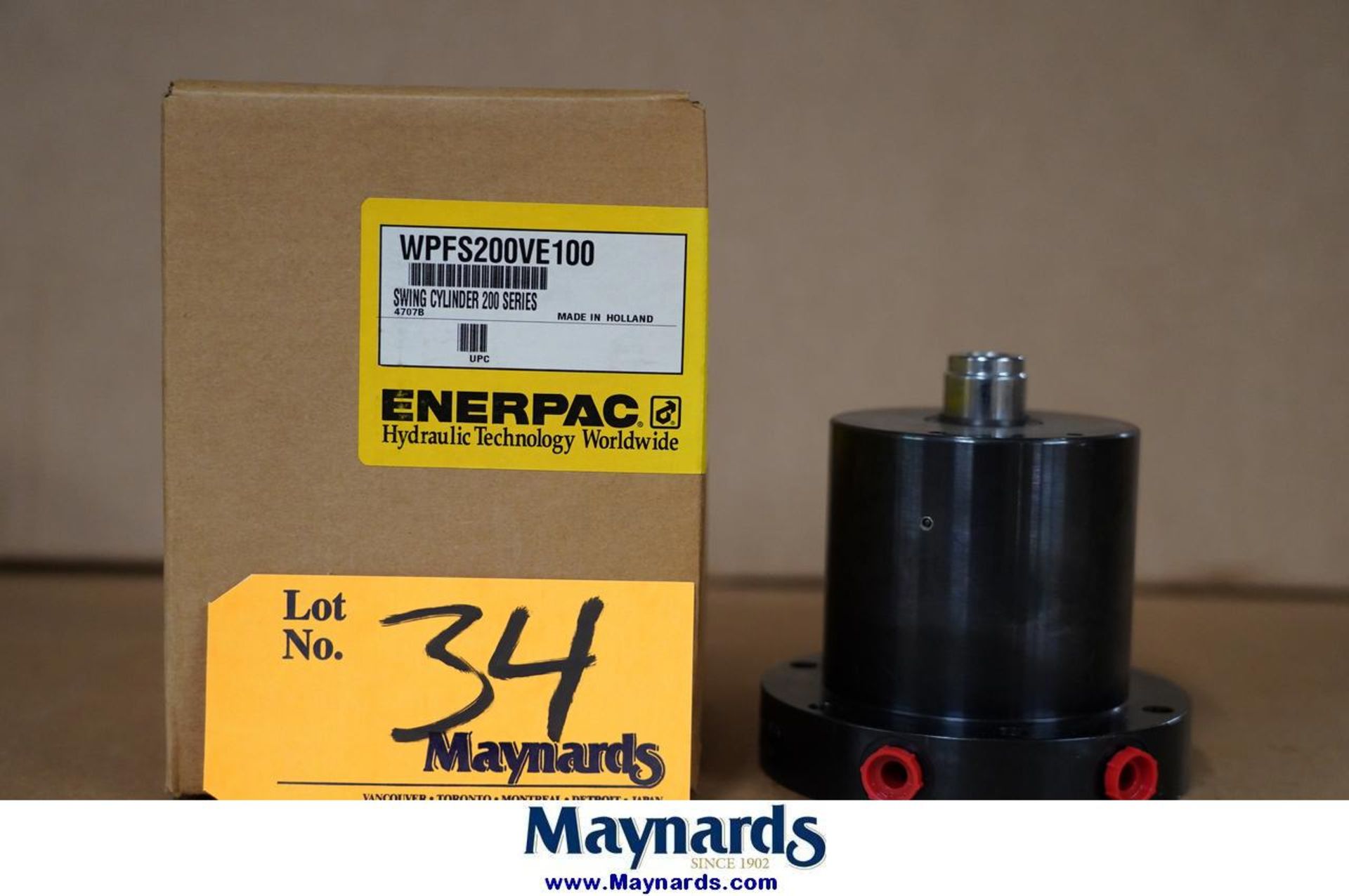 Enerpac WPFS200VE100 Swing Cylinder - Image 2 of 3