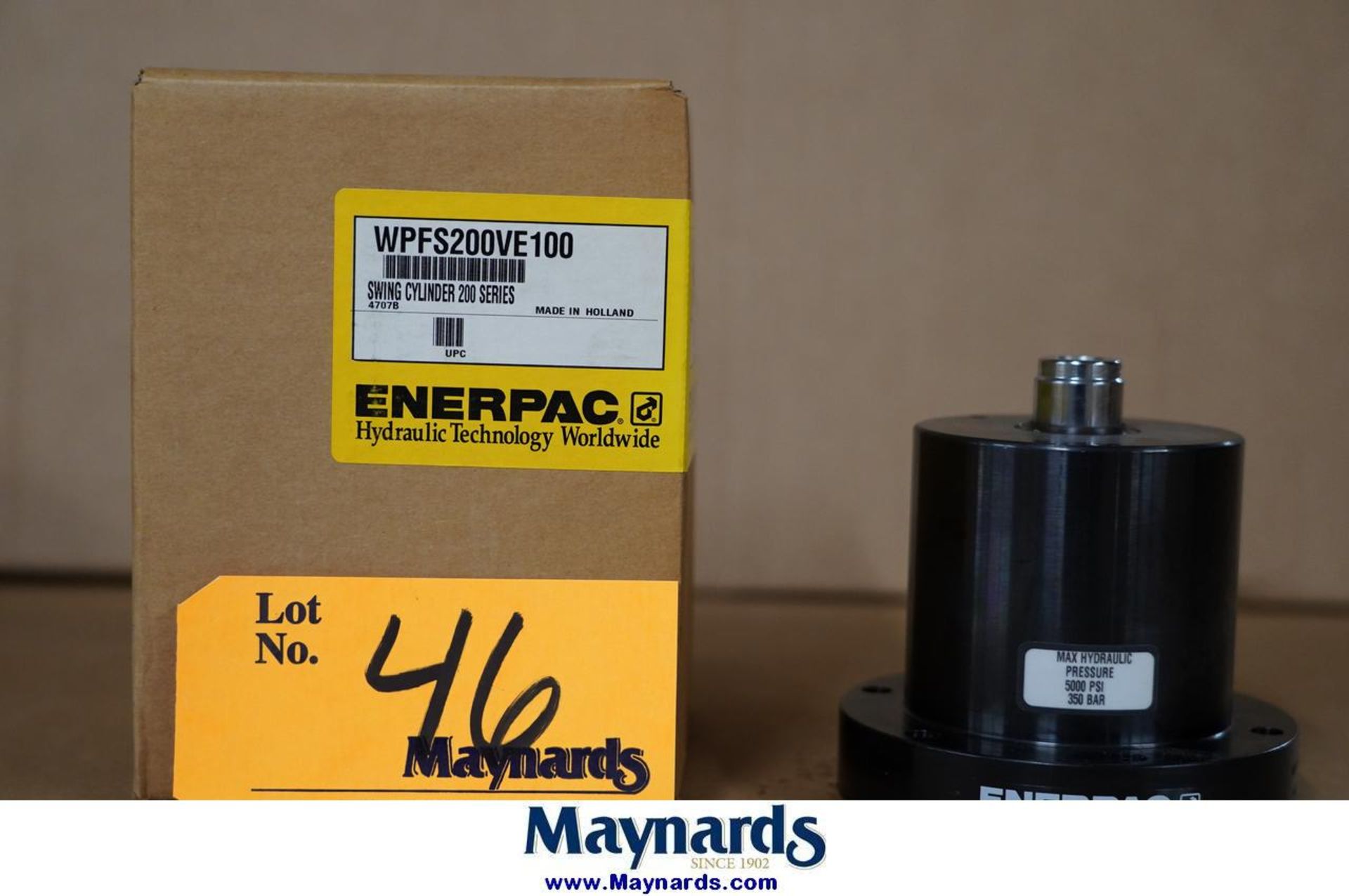 Enerpac WPFS200VE100 Swing Cylinder