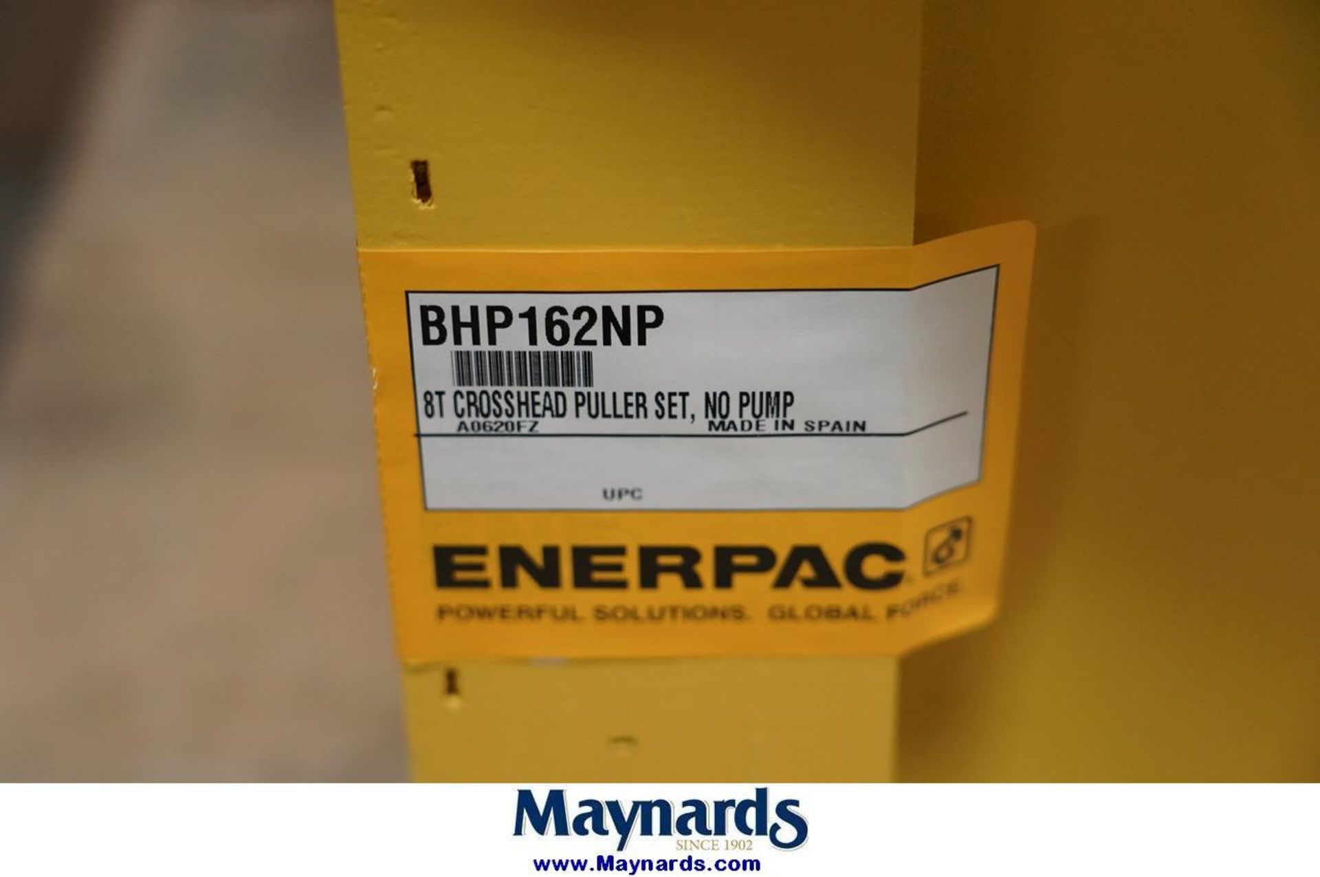 Enerpac BHP162NP 8 Ton Hydraulic Crosshead Puller Set - Image 12 of 12