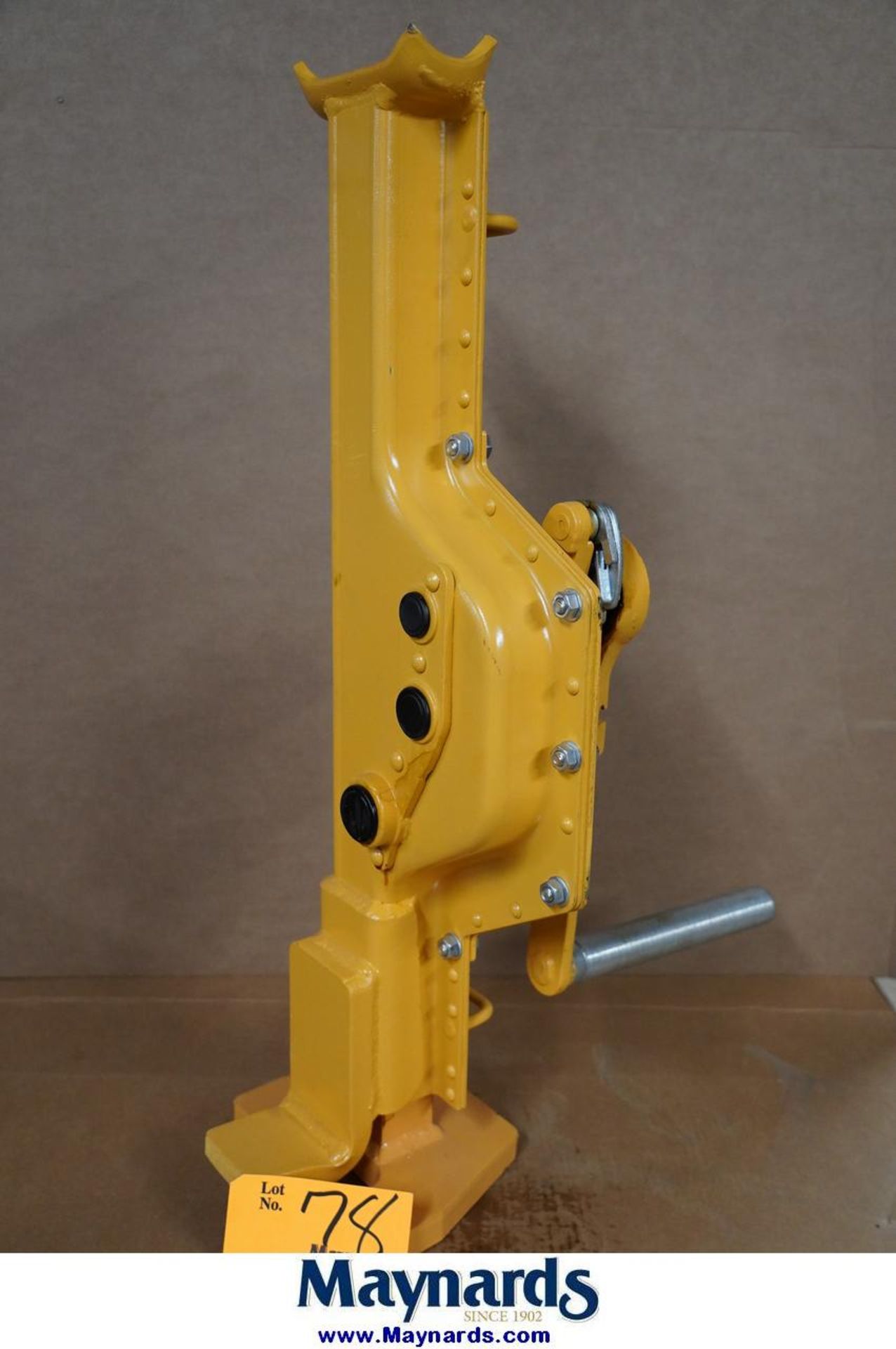 Labelled Rack Jack { Choice of lots: 77, 78 } Simplex LCP100 10 Ton Low Profile Rack Jack ...