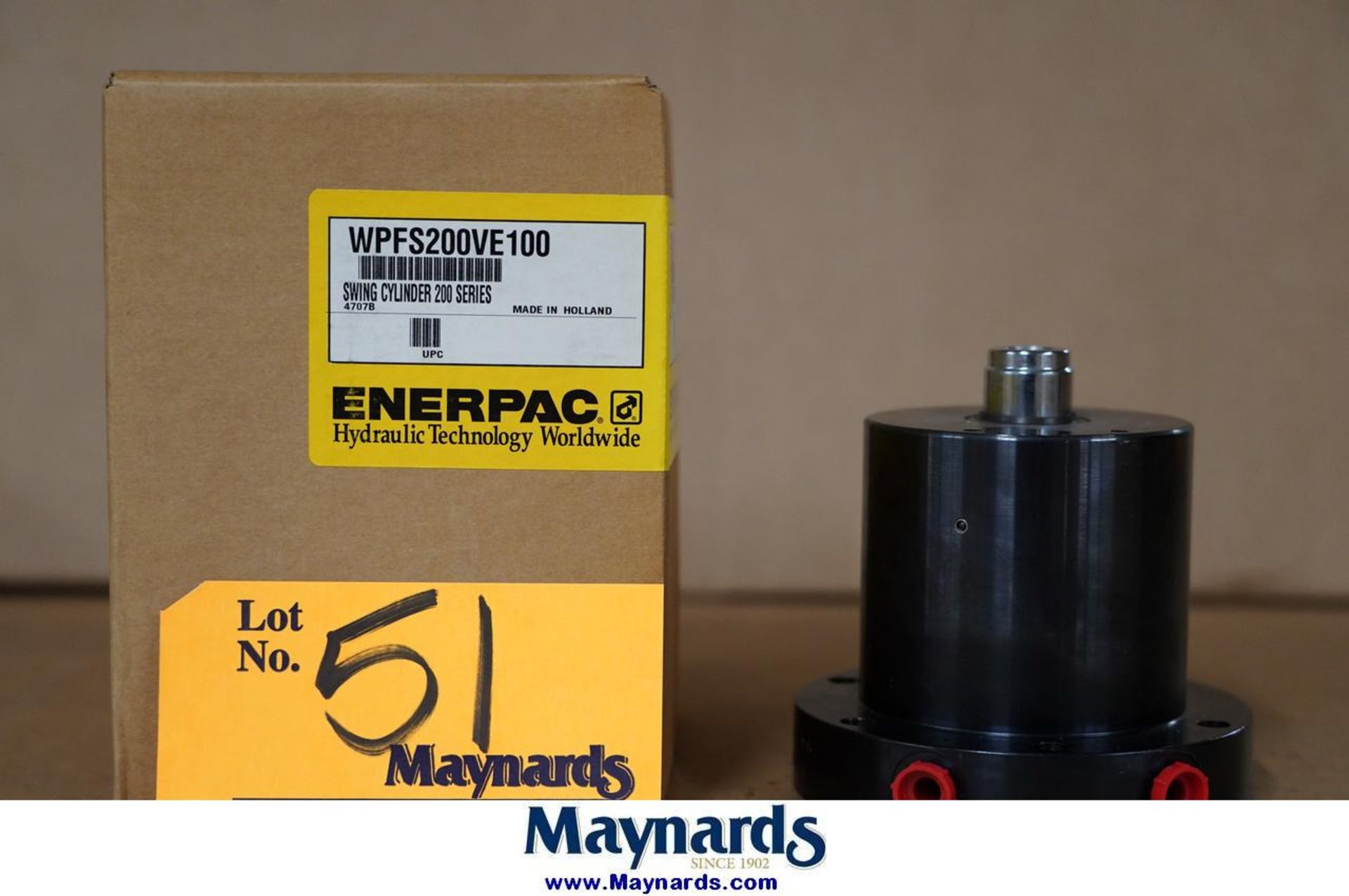 Enerpac WPFS200VE100 Swing Cylinder - Image 2 of 3