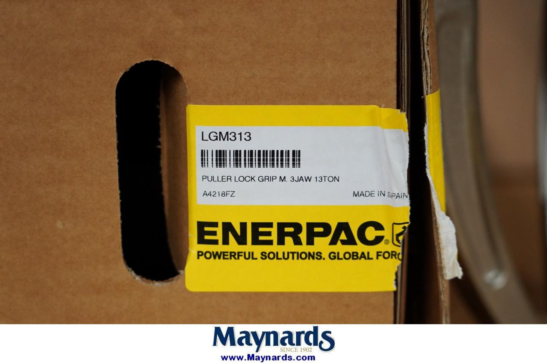 Enerpac LGM313 13 Ton 3 Jaw Mechanical Lock Grip Puller - Image 2 of 2