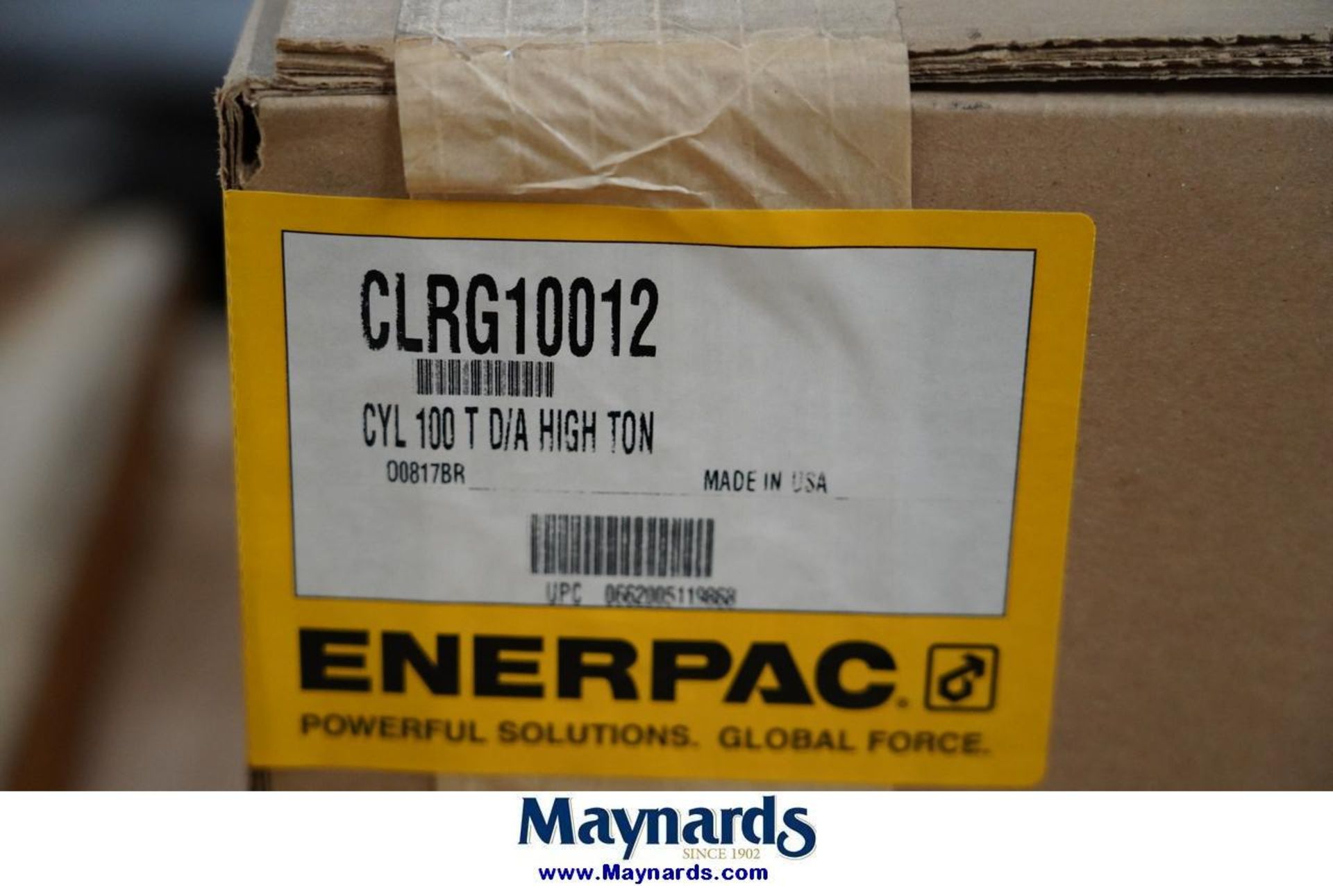 Enerpac CLRG10012 100 Ton Hydraulic Cylinder - Double Acting - High Tonnage - Image 4 of 4