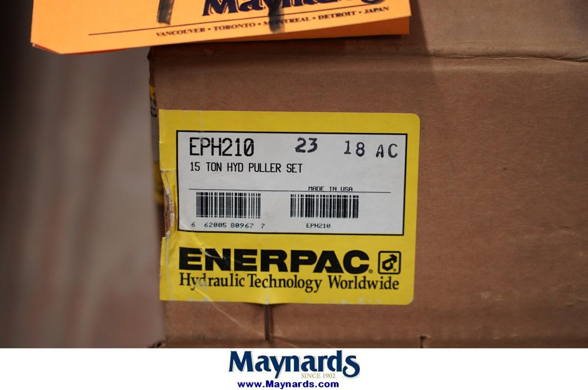 Enerpac EPH210 15 Ton 2 Jaw Hydraulic Puller - Image 4 of 4