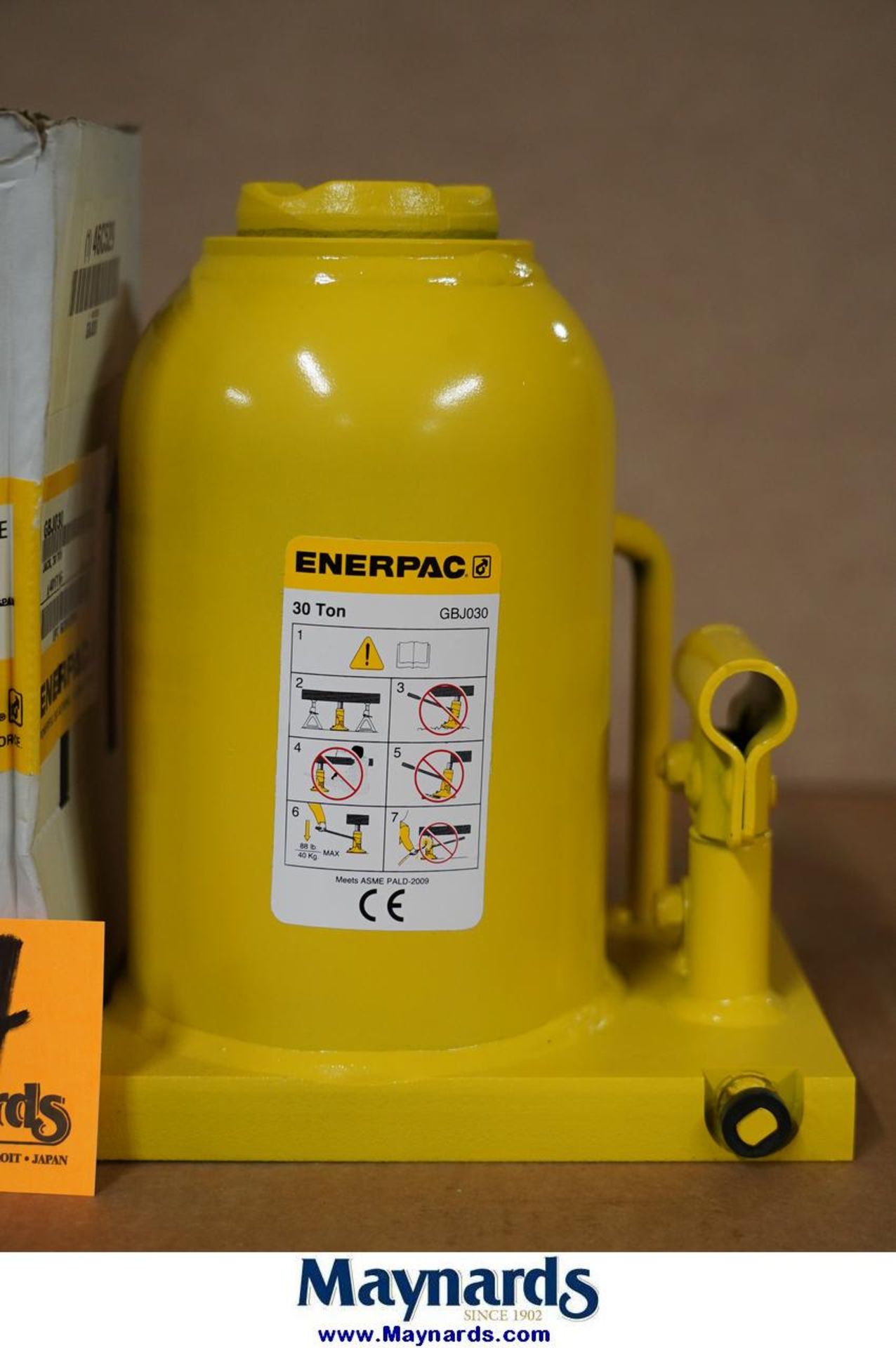 Enerpac GBJ030 30 Ton Self Contained Hydraulic Bottle Jack - Image 2 of 3