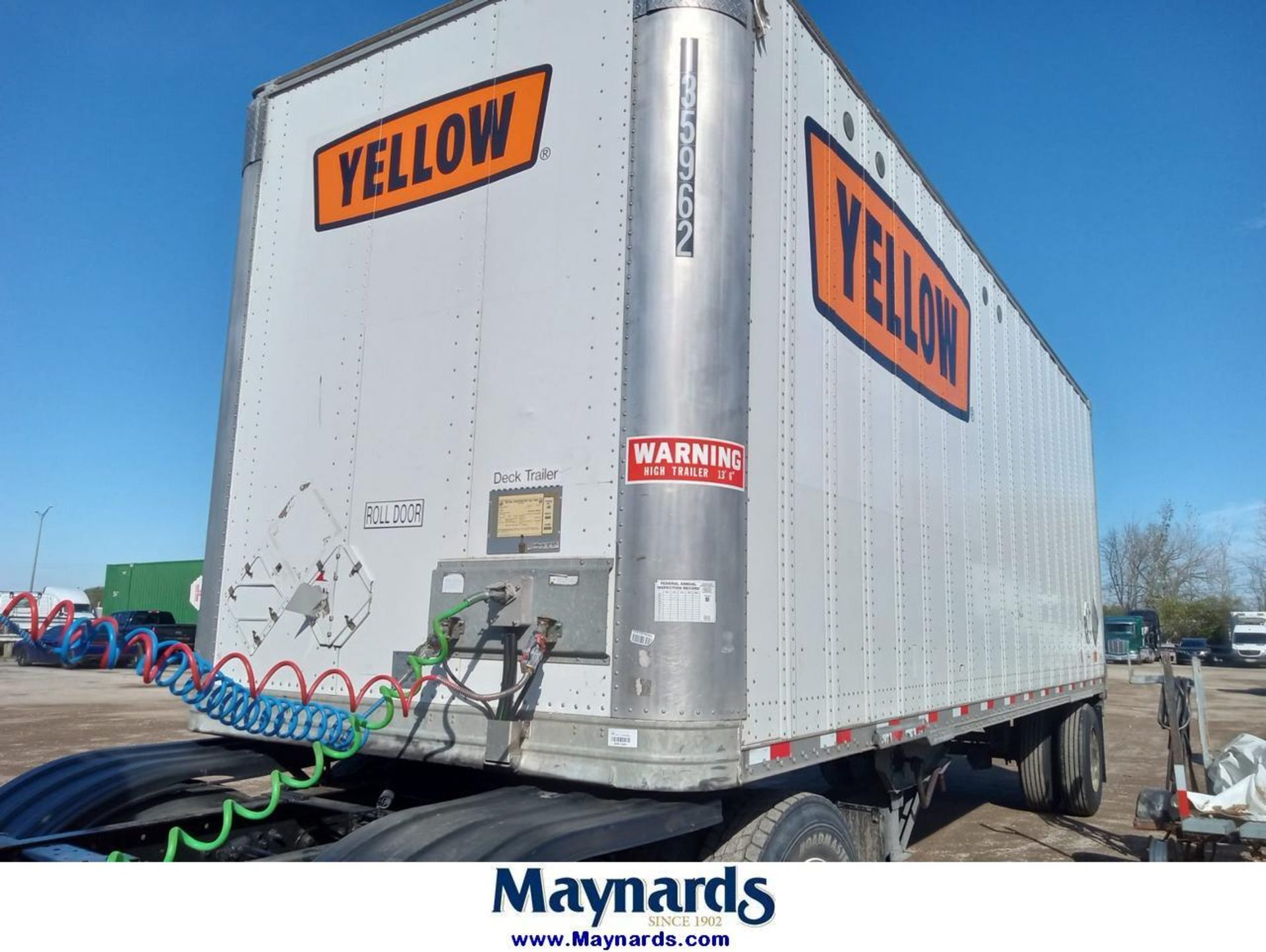 2018 Hyundai Translead 28' HT Composite S/A Dry Van Trailer