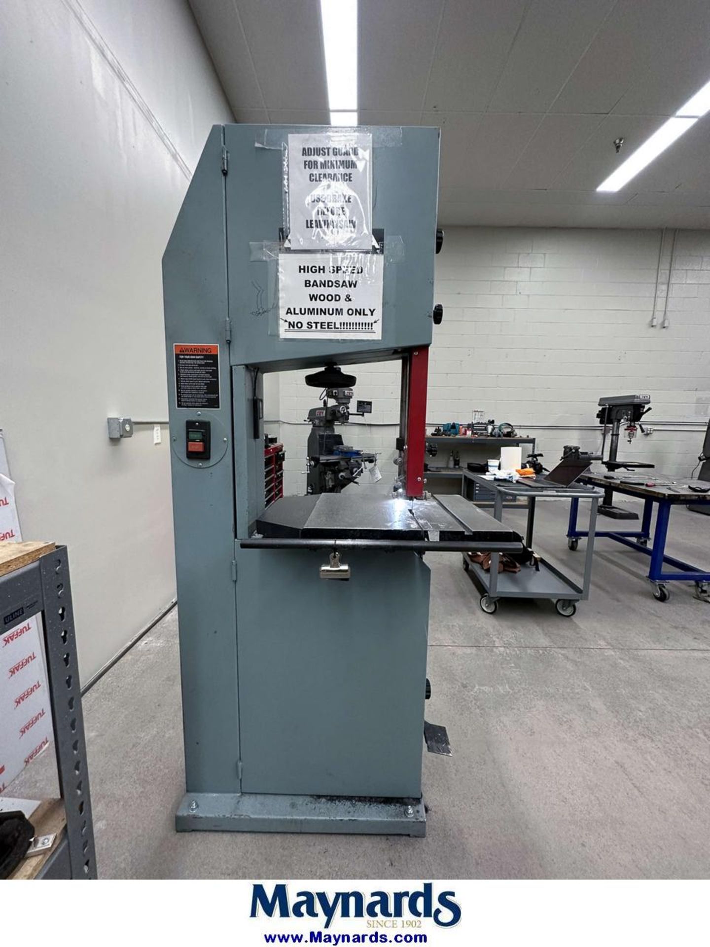 2000 DELTA 20" Vertical Band Saw - Image 4 of 12