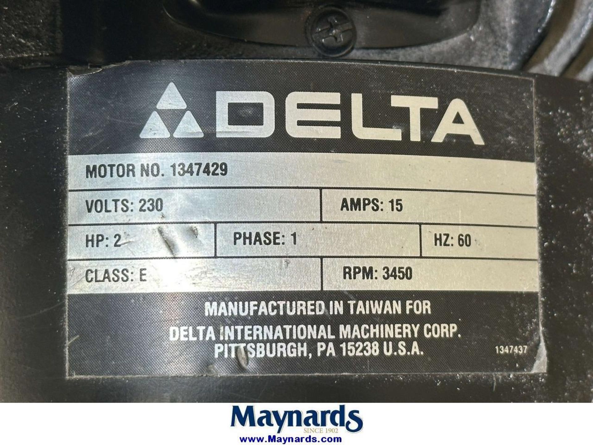 2000 DELTA 20" Vertical Band Saw - Image 12 of 12