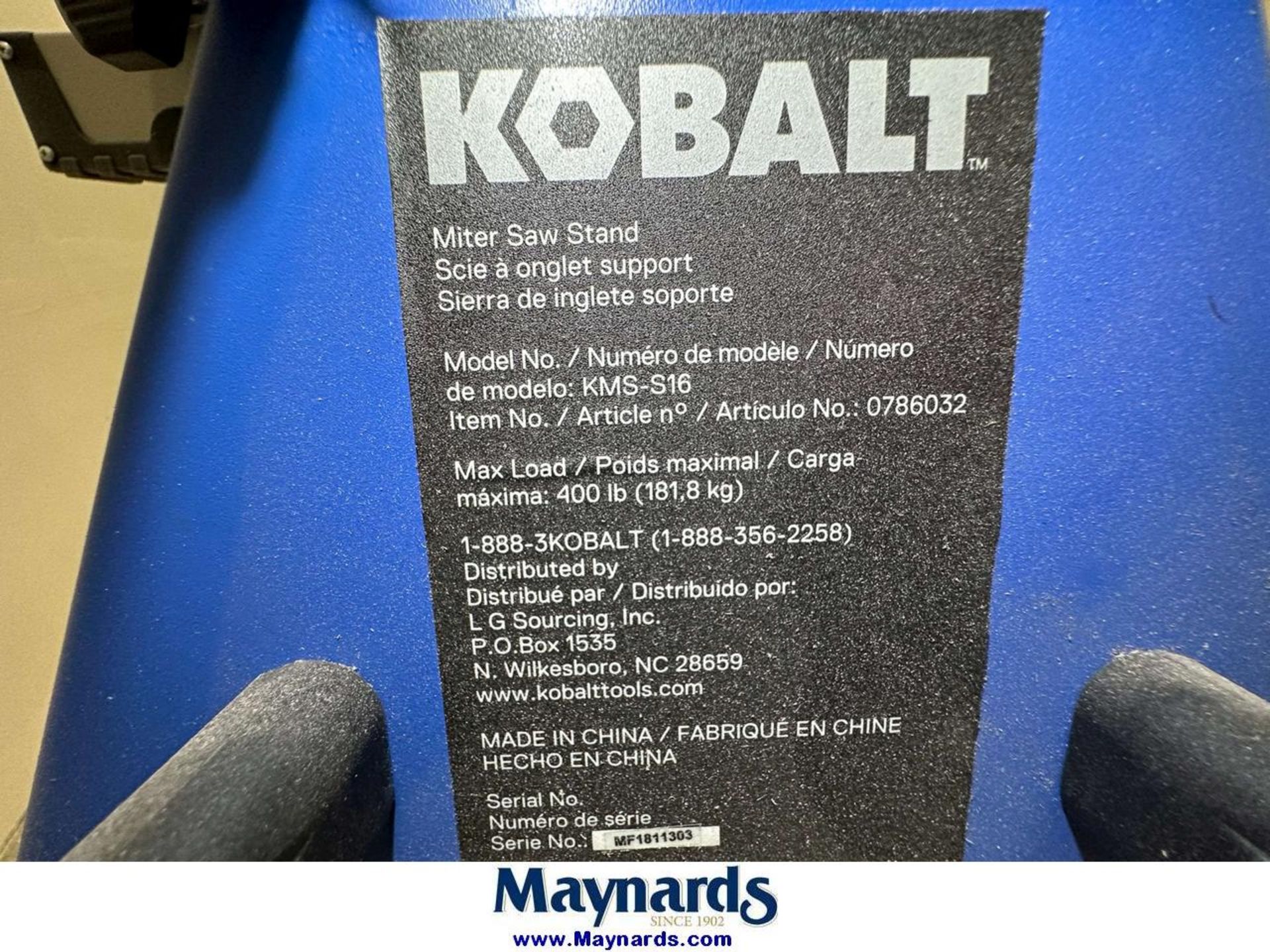 2018 KOBALT 10" Compact Sliding Dual-Bevel Sliding Miter Saw - Image 16 of 31