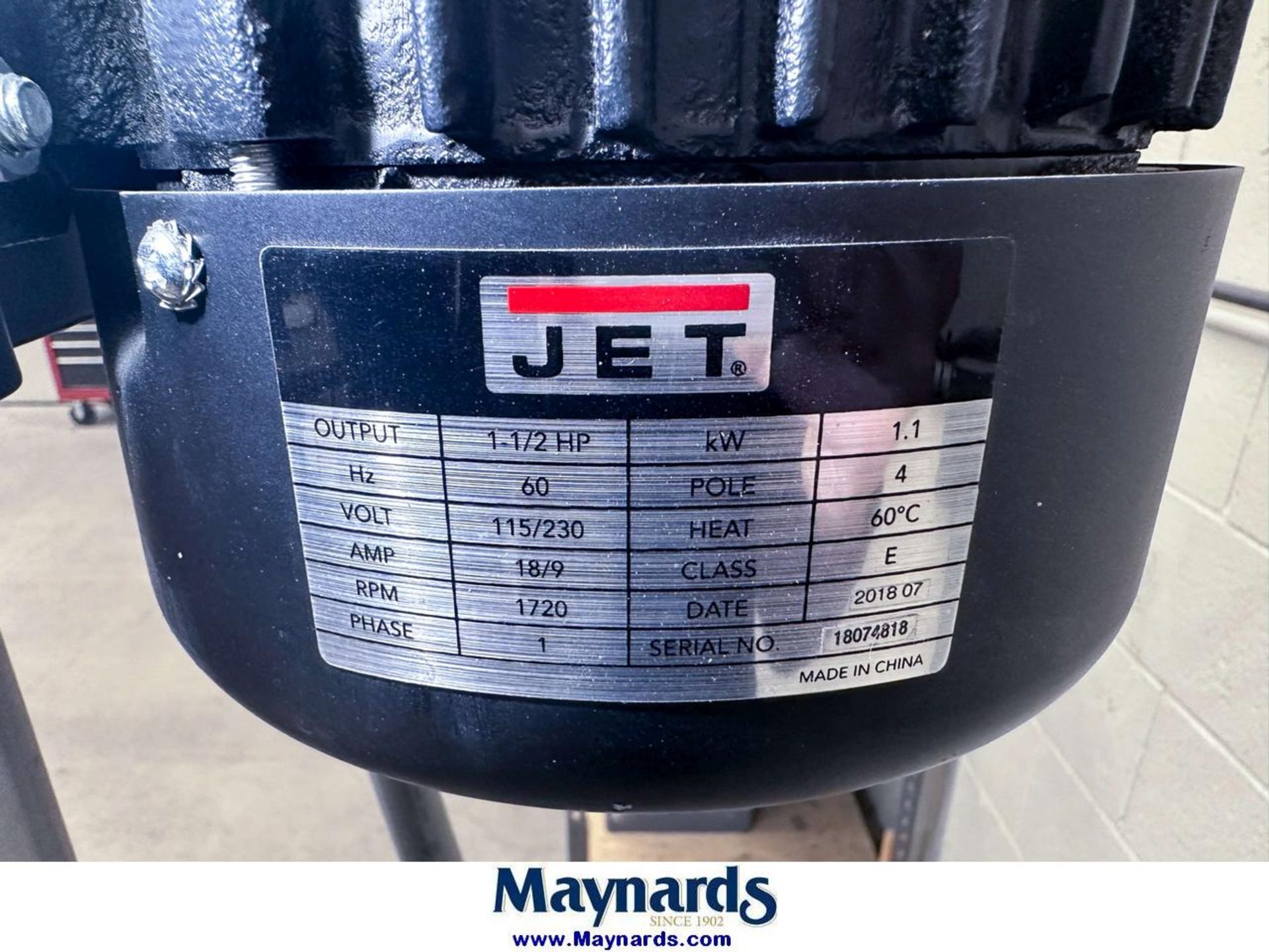 2018 JET JDP-20MF 20" Floor Drill Press - Image 37 of 37