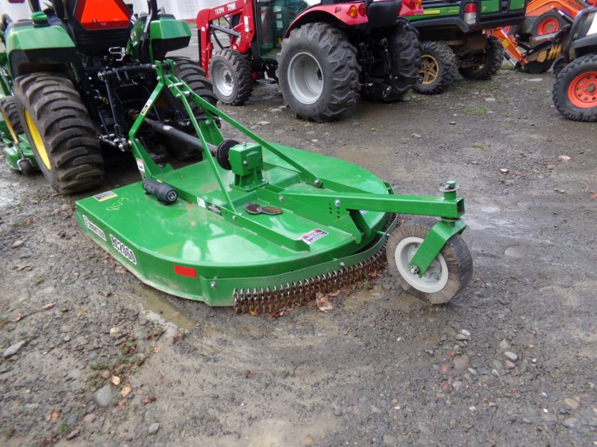 JD 2032R 4 WD Compact Tractor with Loader, Hydro, R4 Tires, 60'' Belly Mower, S/N 120793 ( EXCELLENT - Image 10 of 10