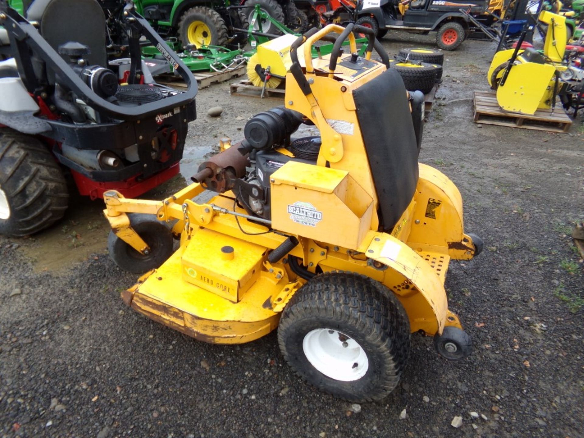 Wright Stander Standup Zero Turn Mower, 54'' Deck, Kawasaki Gas Engine, Has One Weak Drive - Image 2 of 2