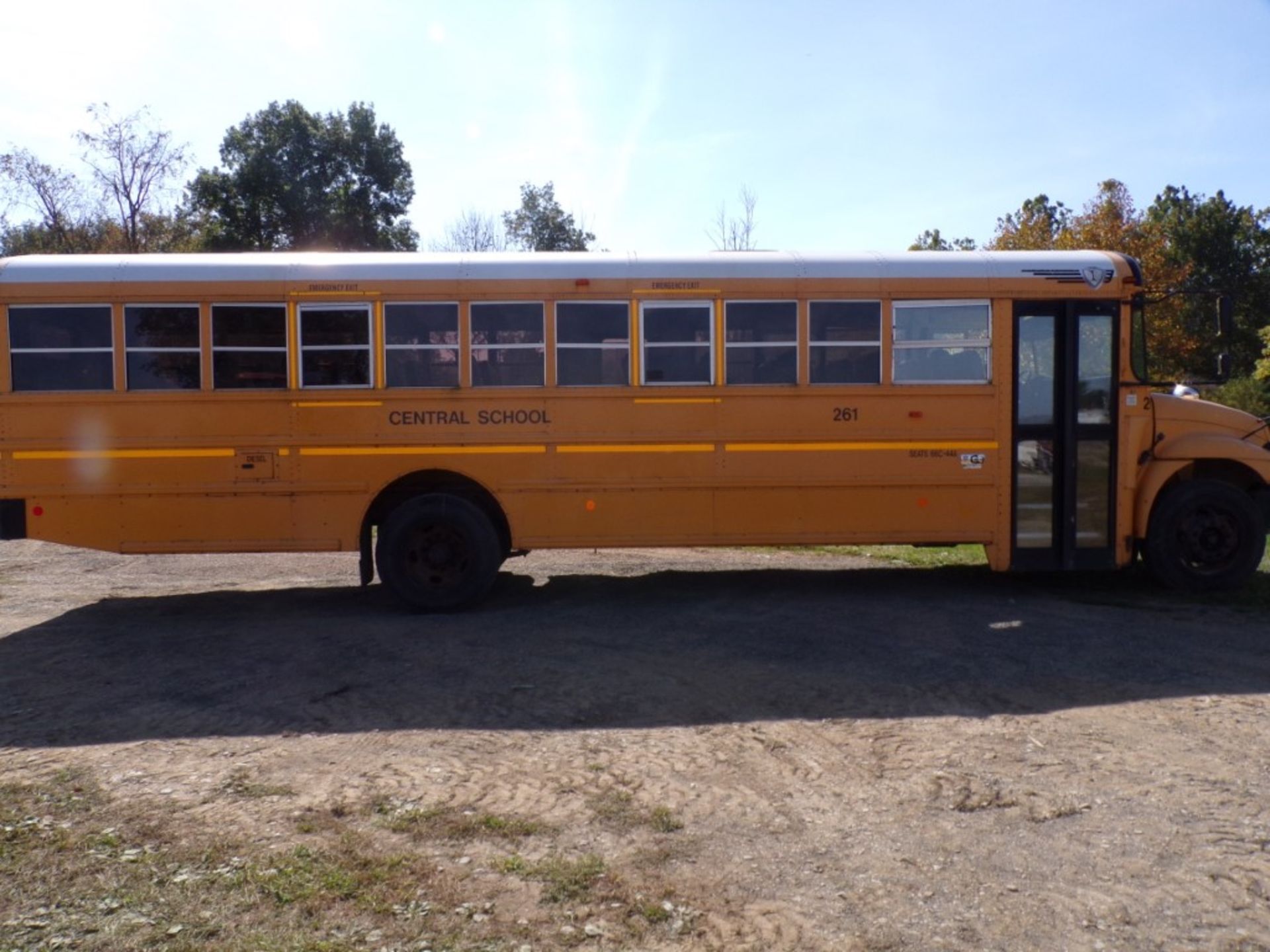 2012 IC Corp. Conventional Nose School Bus, Seat 66C- 44A, MXX Force Auto, 153,364 Miles, Bus #261 - Image 3 of 7