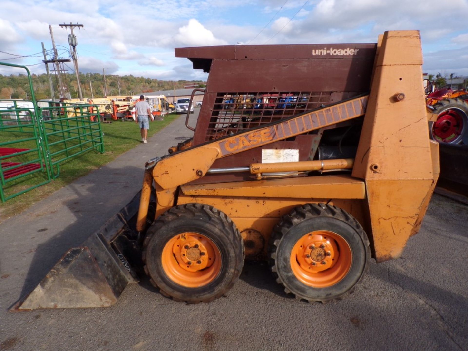 Case 1840 Skid Steer Loader, Orops, Aux Hyds, GP Bkt, 7605 Hrs, S/N - 119883 (5418)