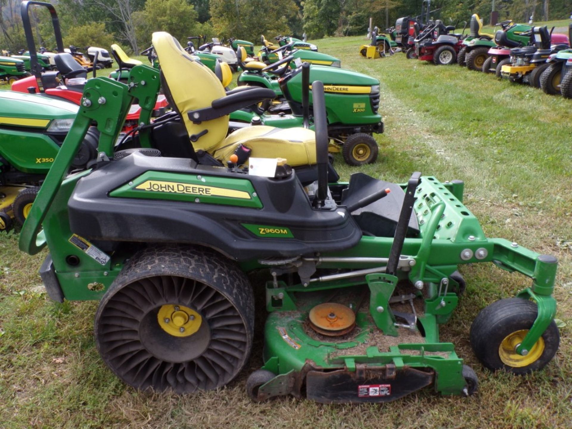 John Deere Z960M Z-Track Zero Turn Mower w/60'' Mulch On Demand Deck, Kawasaki Engine, Michelin - Image 2 of 2