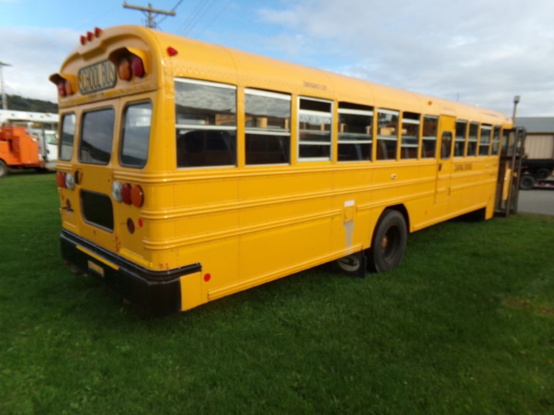 2012 Blue Bird Conventional Front School Bus, #133, Seats 48A-71C, Auto, 33,000 GVW, 100,341 - Image 4 of 11