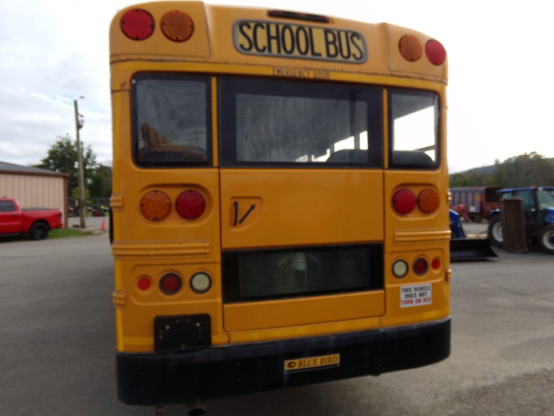 2011 Blue Bird All American School Bus #127, Seats 48A-71C, Auto, 33,000 GVW, 105,173 Miles, VIN#: - Image 5 of 8