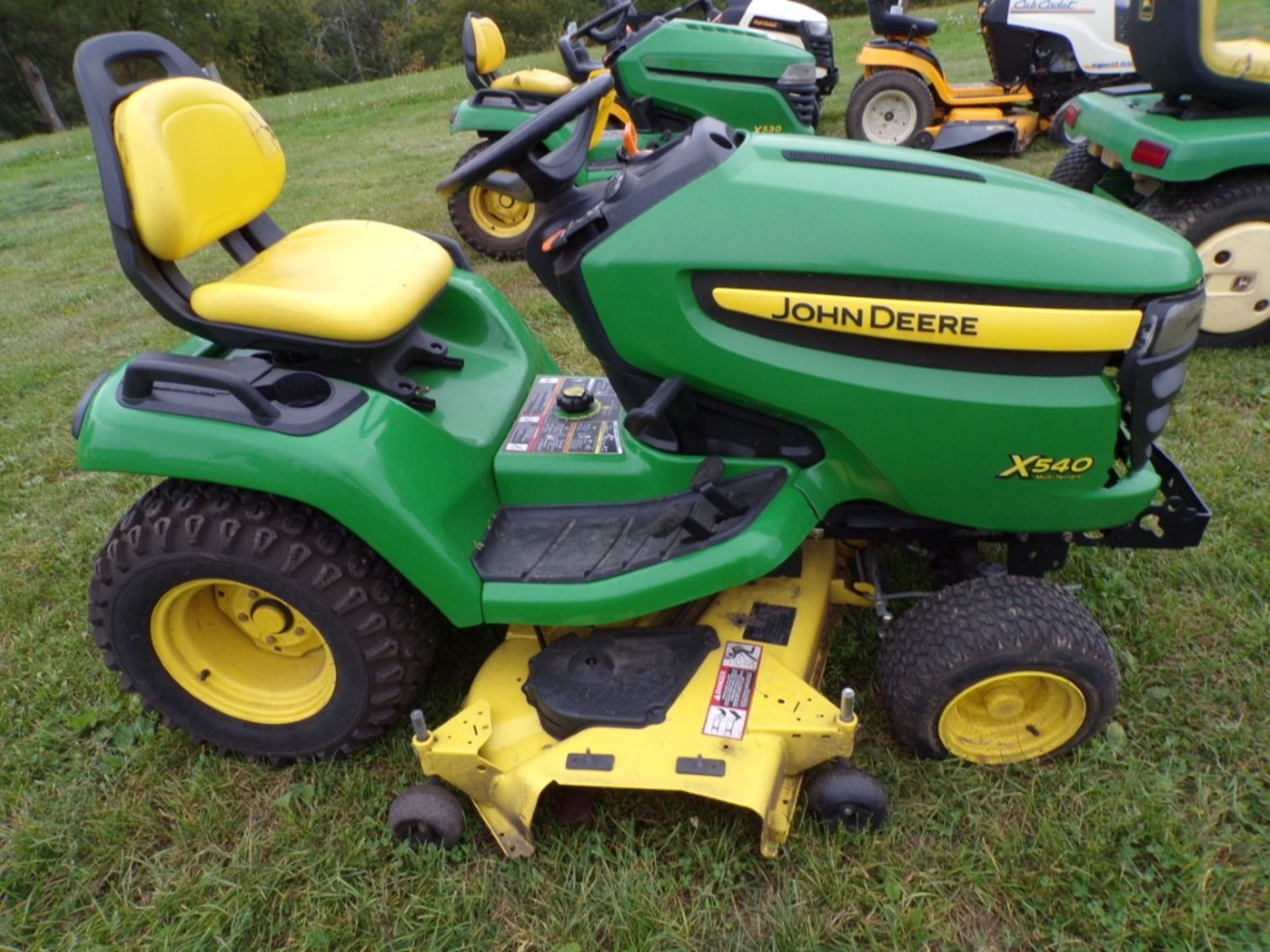 John Deere X540 Multi-Terrain Riding Mower w/54'' Deck, Kawasaki Liquid Cooled Engine, Hood Has - Image 2 of 2