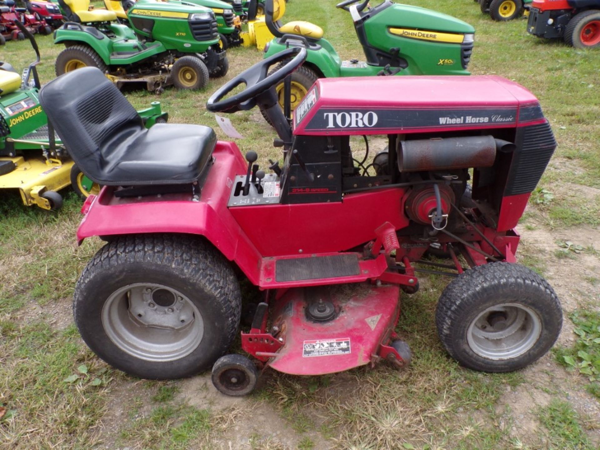 Wheel Horse Toro, 314-8 Speed Riding Mower w/14 HP Kohler Engine, 42'' Deck, 1041 Hours (5339) - Image 2 of 2