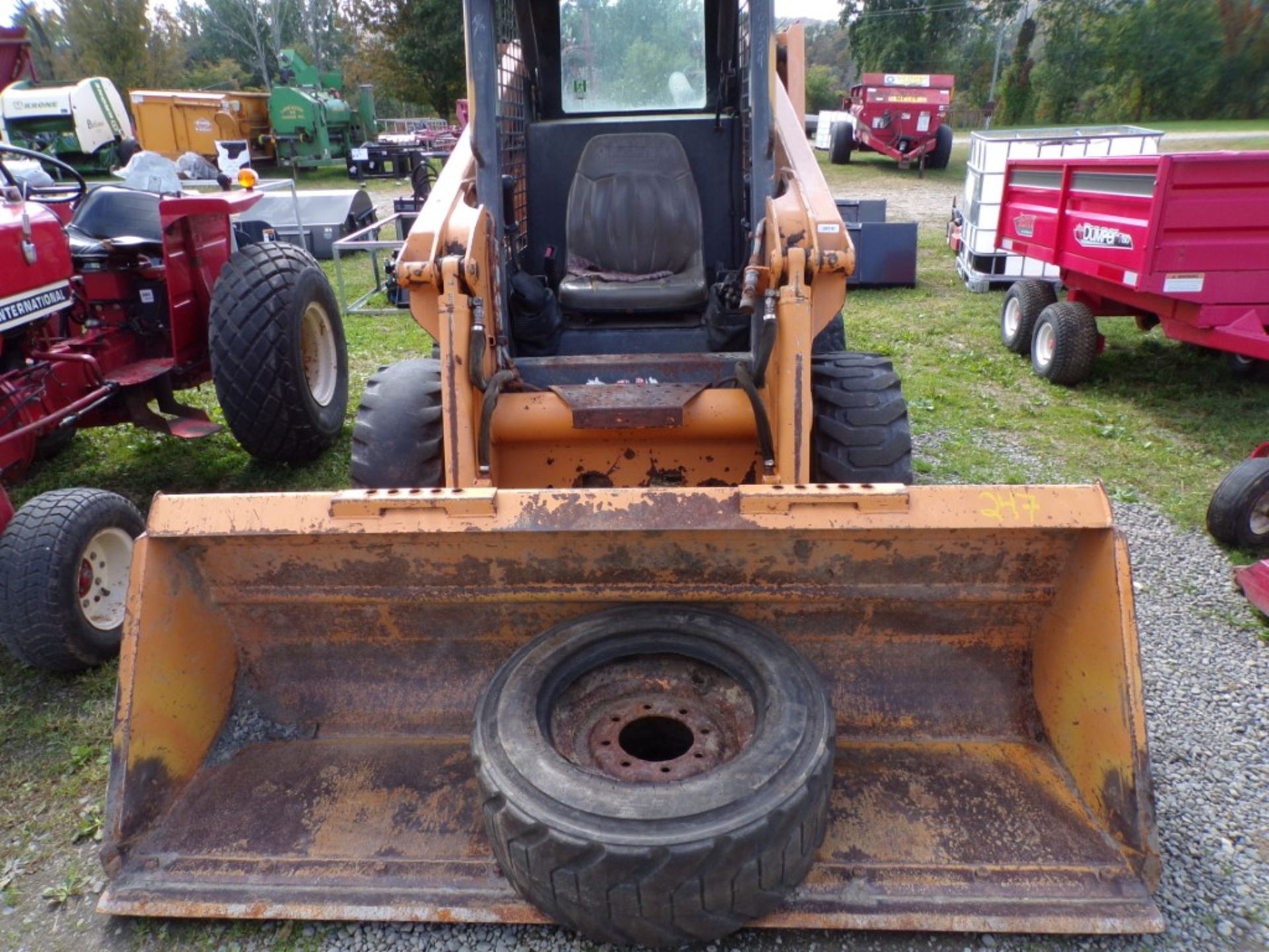 Case 40XT Skid Steer w/Case 78'' Bucket, Hnd Controls, 792 Hours, Serial 384834 (5443) - Image 2 of 5