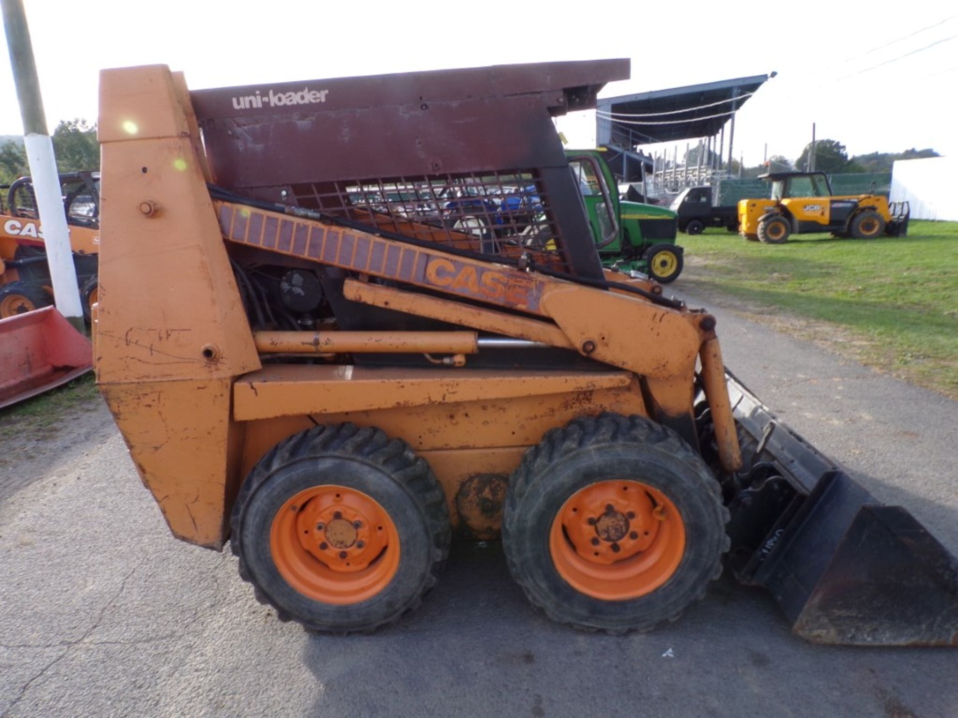 Case 1840 Skid Steer Loader, Orops, Aux Hyds, GP Bkt, 7605 Hrs, S/N - 119883 (5418) - Image 3 of 5