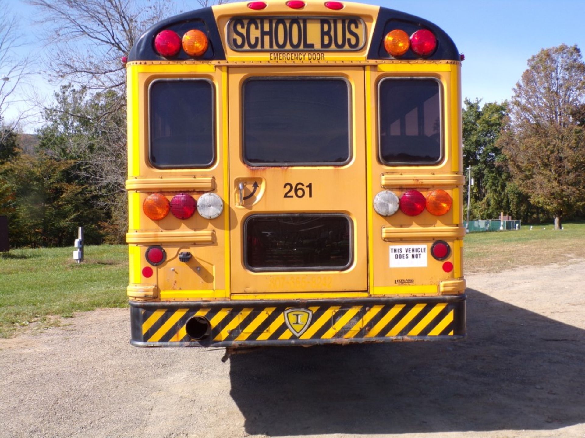 2012 IC Corp. Conventional Nose School Bus, Seat 66C- 44A, MXX Force Auto, 153,364 Miles, Bus #261 - Image 2 of 7