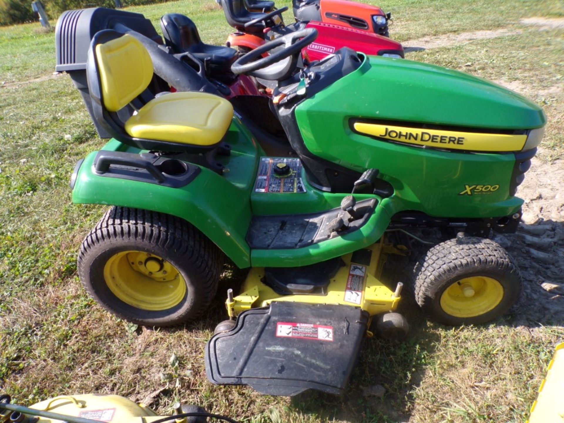 John Deere X500 Multi Terrain with 48'' Deck, JD 25 HP Engine, 463 Hrs, Runs, SN 033658 (5848) - Image 2 of 2