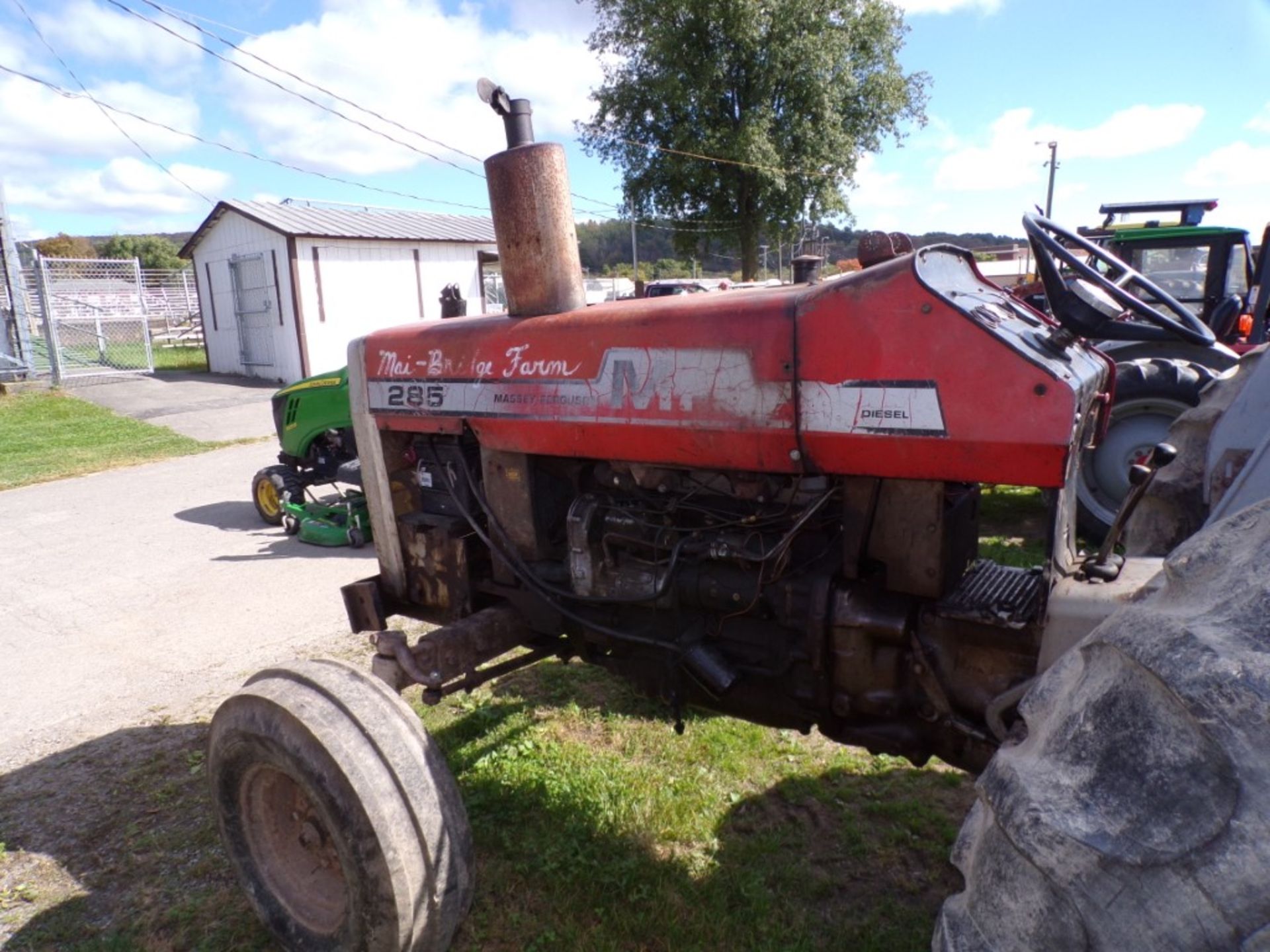 Massey Ferguson 285 Tractor, 2 WD, (1) Set Of Rear Remotes, ROPS, Perkins AF-318 Dsl. Engine, New - Image 3 of 5