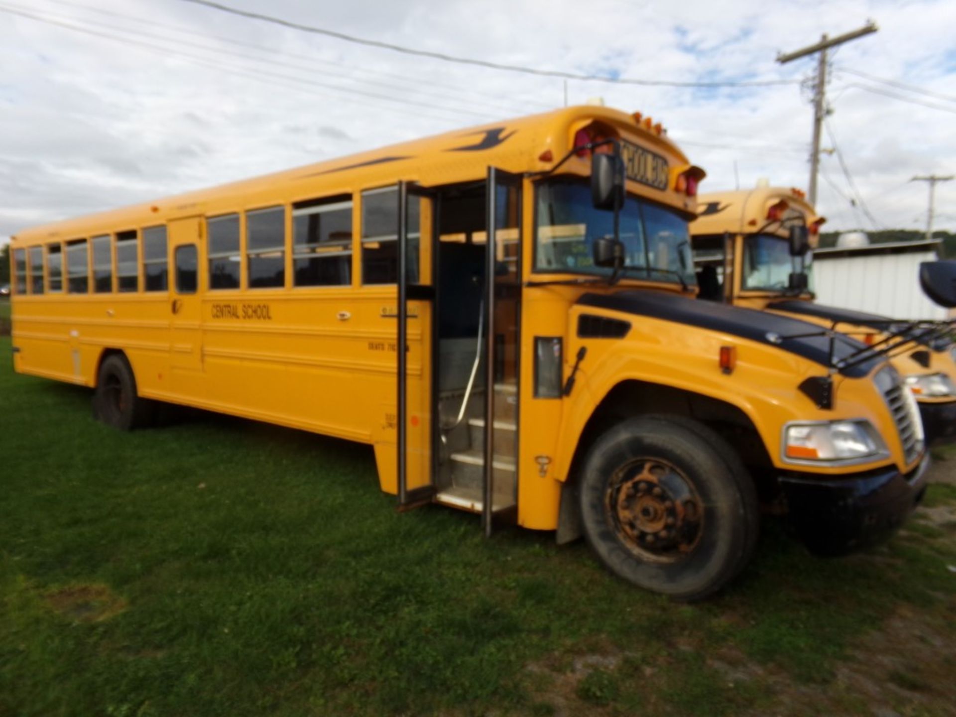 2012 Blue Bird Conventional Front School Bus, #133, Seats 48A-71C, Auto, 33,000 GVW, 100,341
